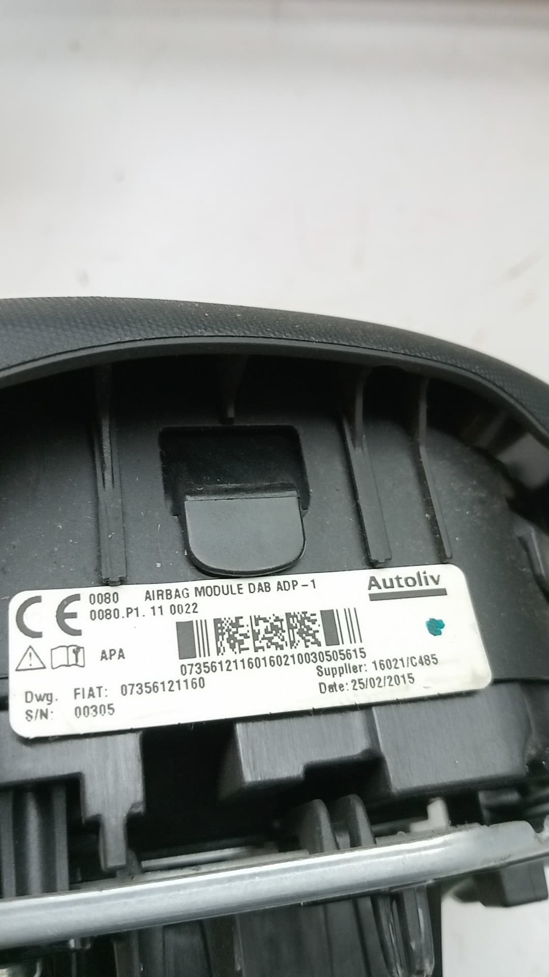 Kit airbag FIAT 500 L (330) 5