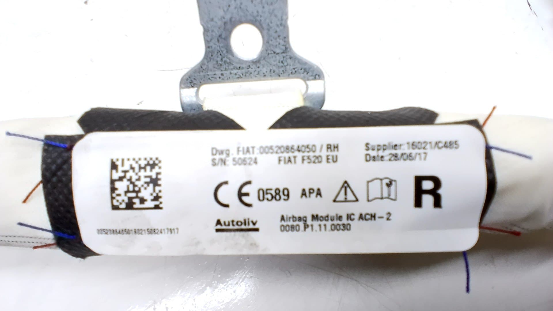 Airbag cortina delantero derecho JEEP RENEGADE 2