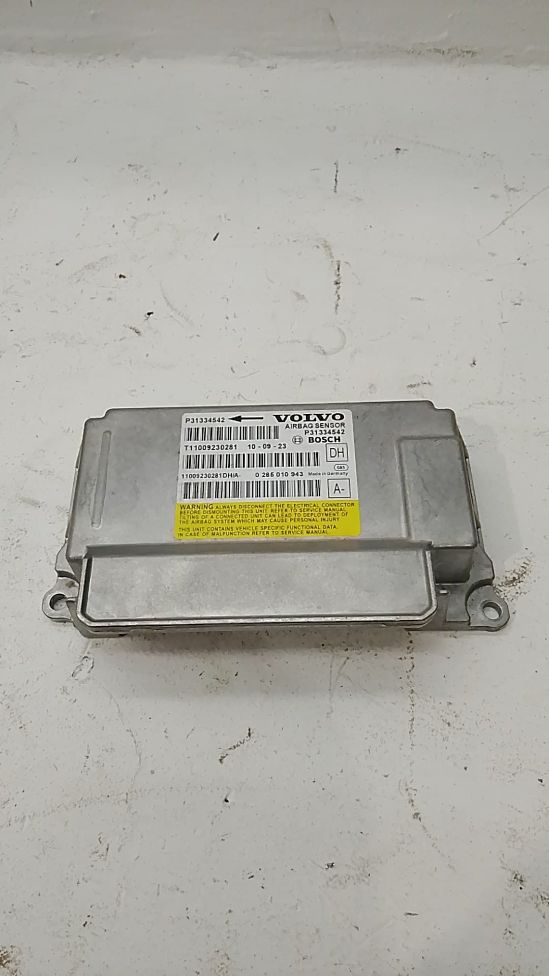 Centralita airbag VOLVO S60 BERLINA