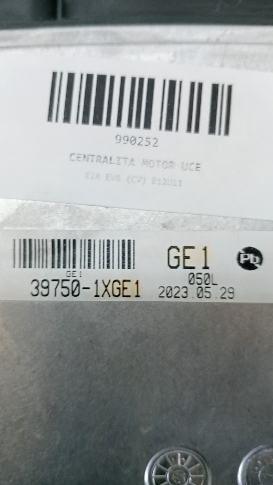 Centralita motor uce KIA EV6 (CV) 2