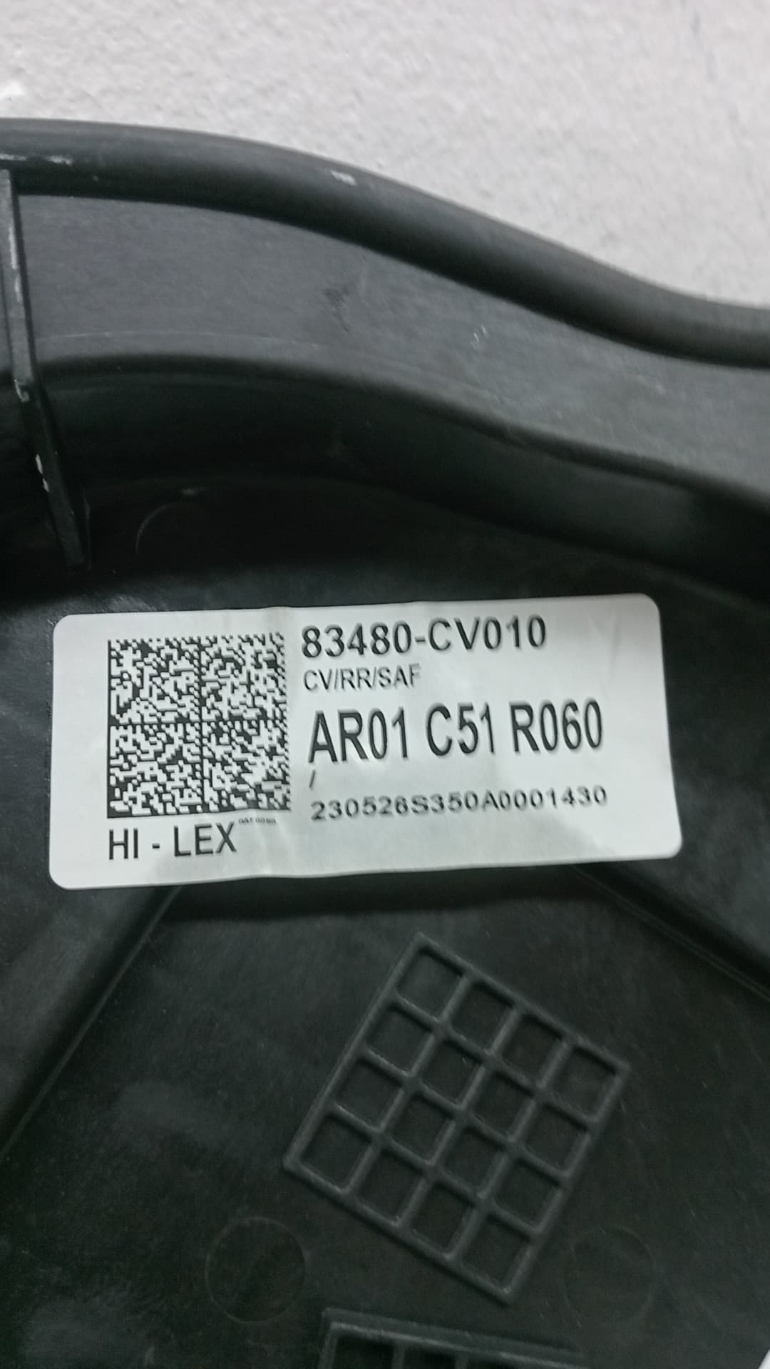 Elevalunas trasero derecho KIA EV6 (CV)