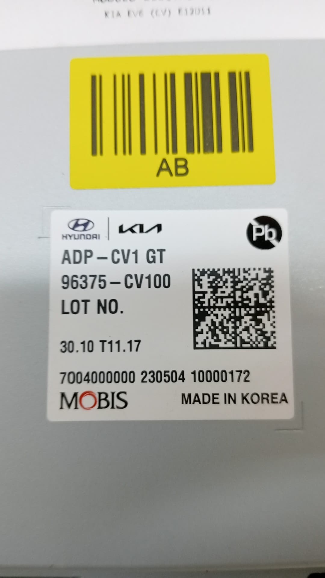 Modulo electronico KIA EV6 (CV) 2