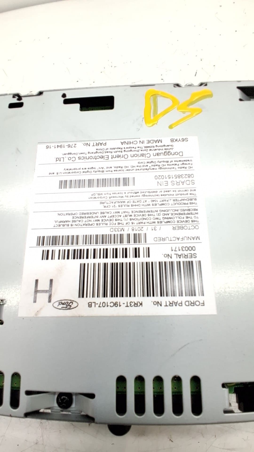 Sistema audio / radio cd FORD MUSTANG 4