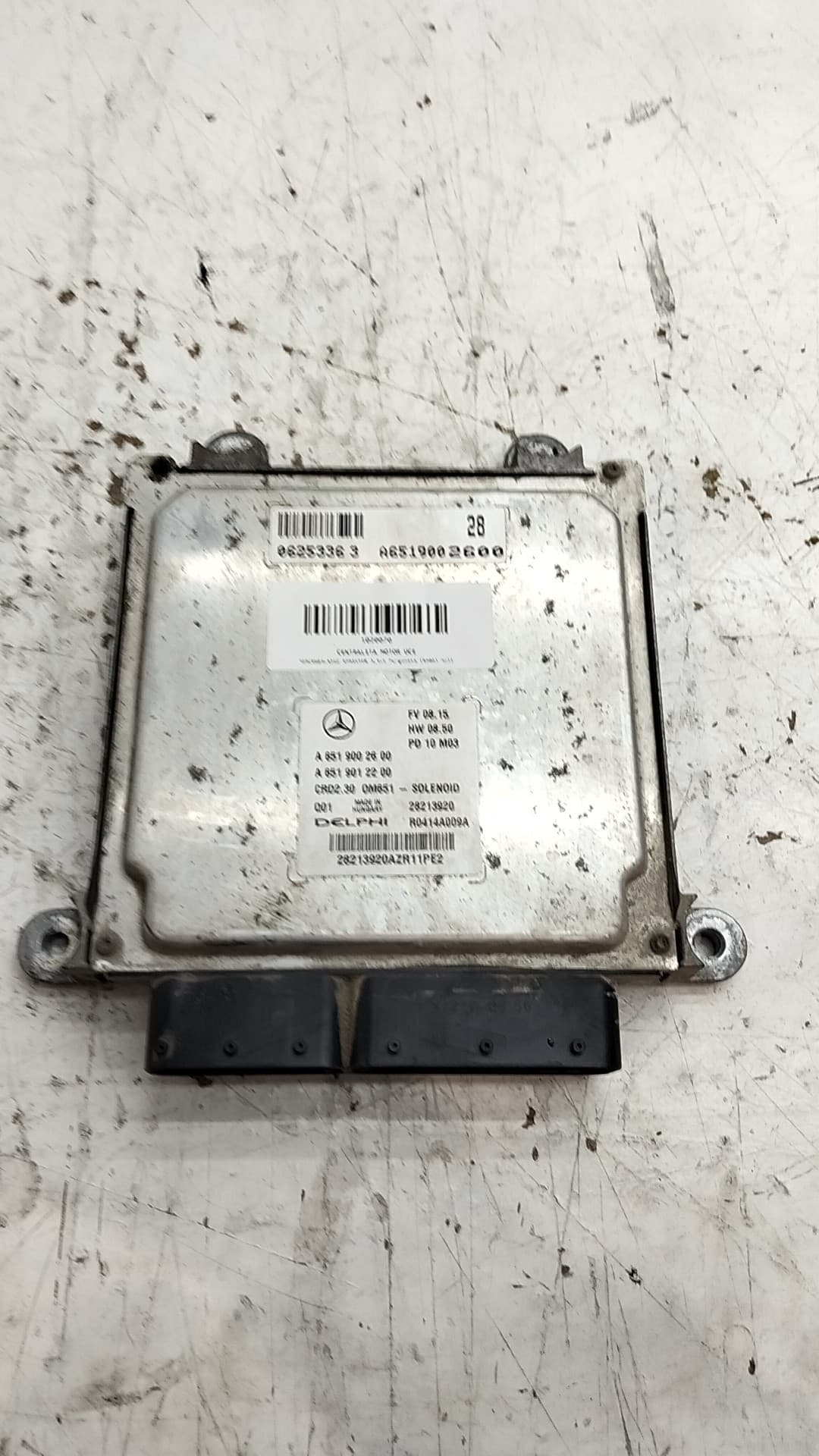 Centralita motor uce MERCEDES-BENZ SPRINTER 3,5-T FURGONETA (B906) 4