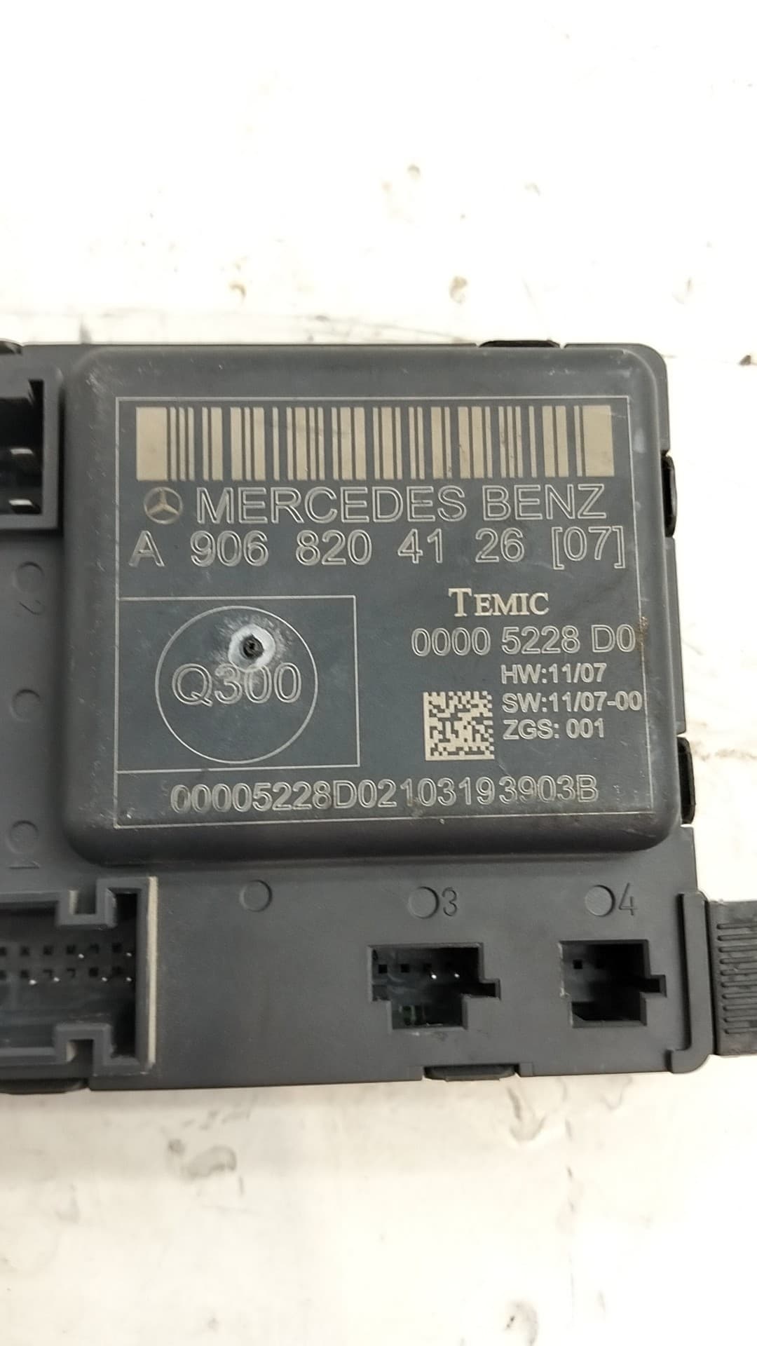 Modulo electronico MERCEDES-BENZ SPRINTER 3,5-T FURGONETA (B906) 3