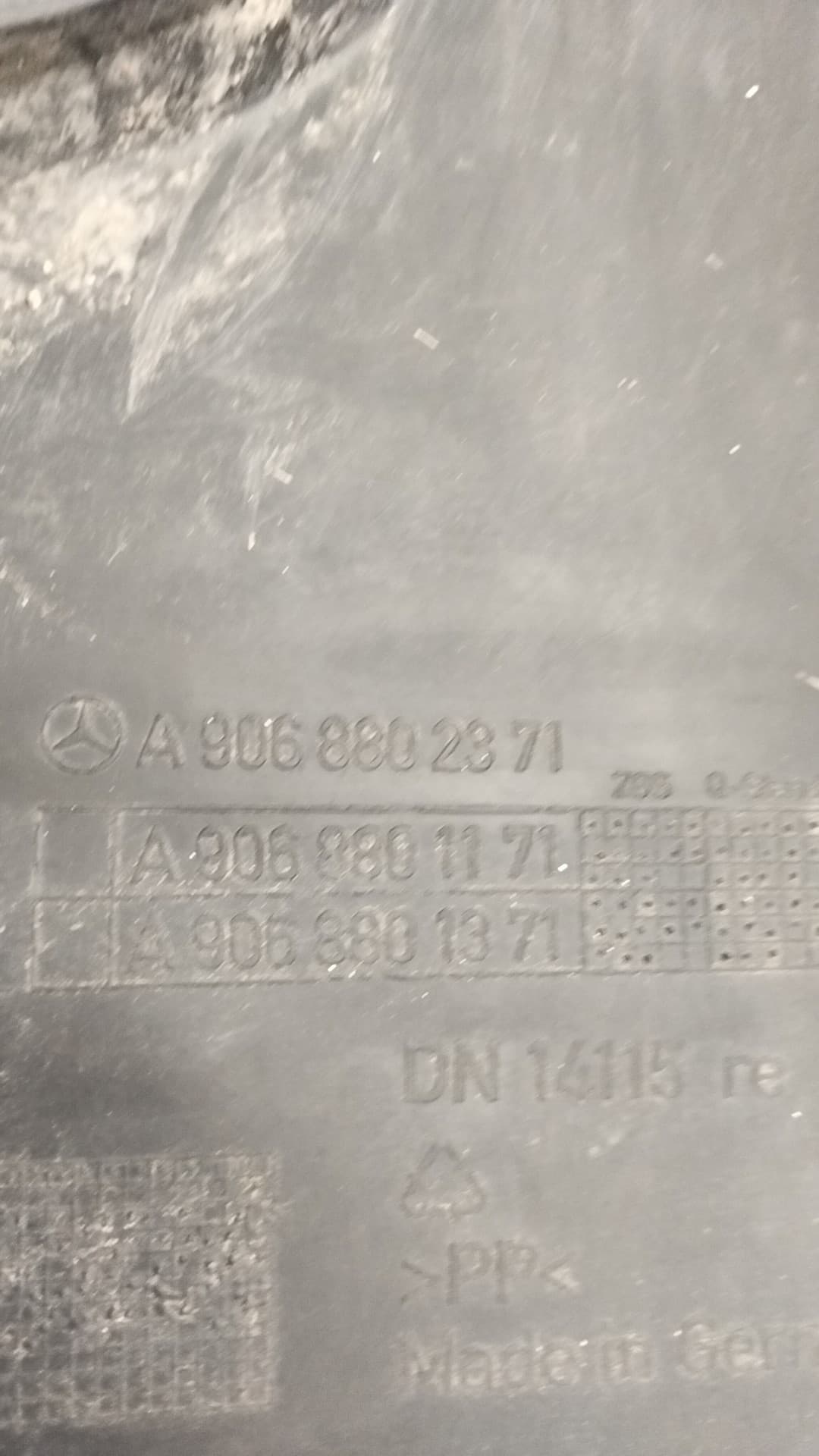Recambio MERCEDES-BENZ SPRINTER 3,5-T FURGONETA (B906) ref. A9068802371 2