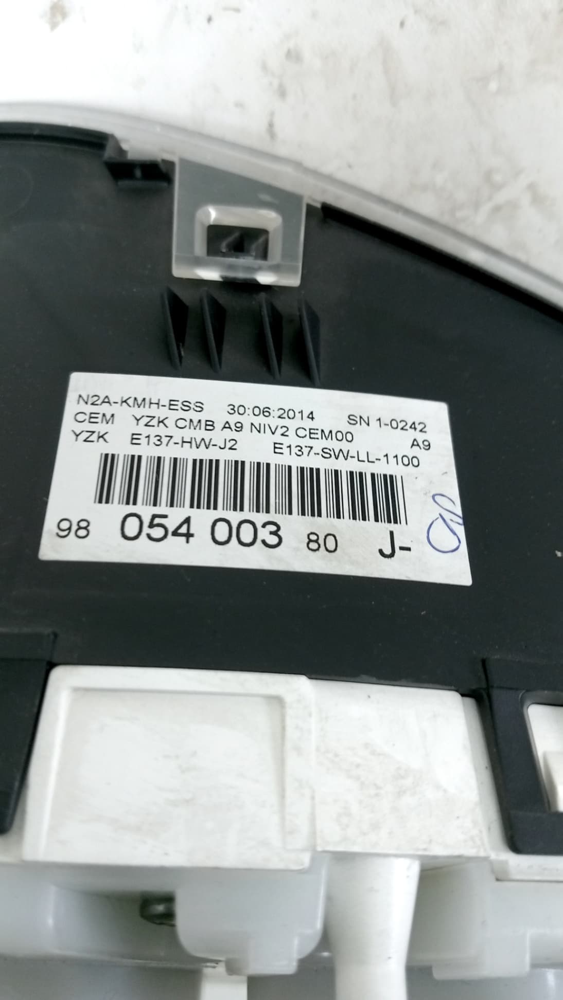 Cuadro instrumentos PEUGEOT 208 (P2) 2