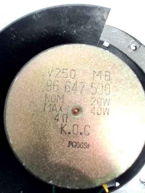 Altavoz CHEVROLET EPICA (KL1_) 2