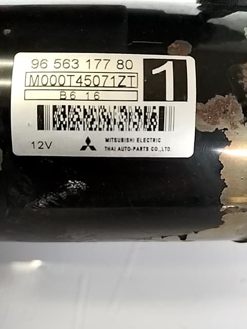 Motor arranque PEUGEOT 1007 5