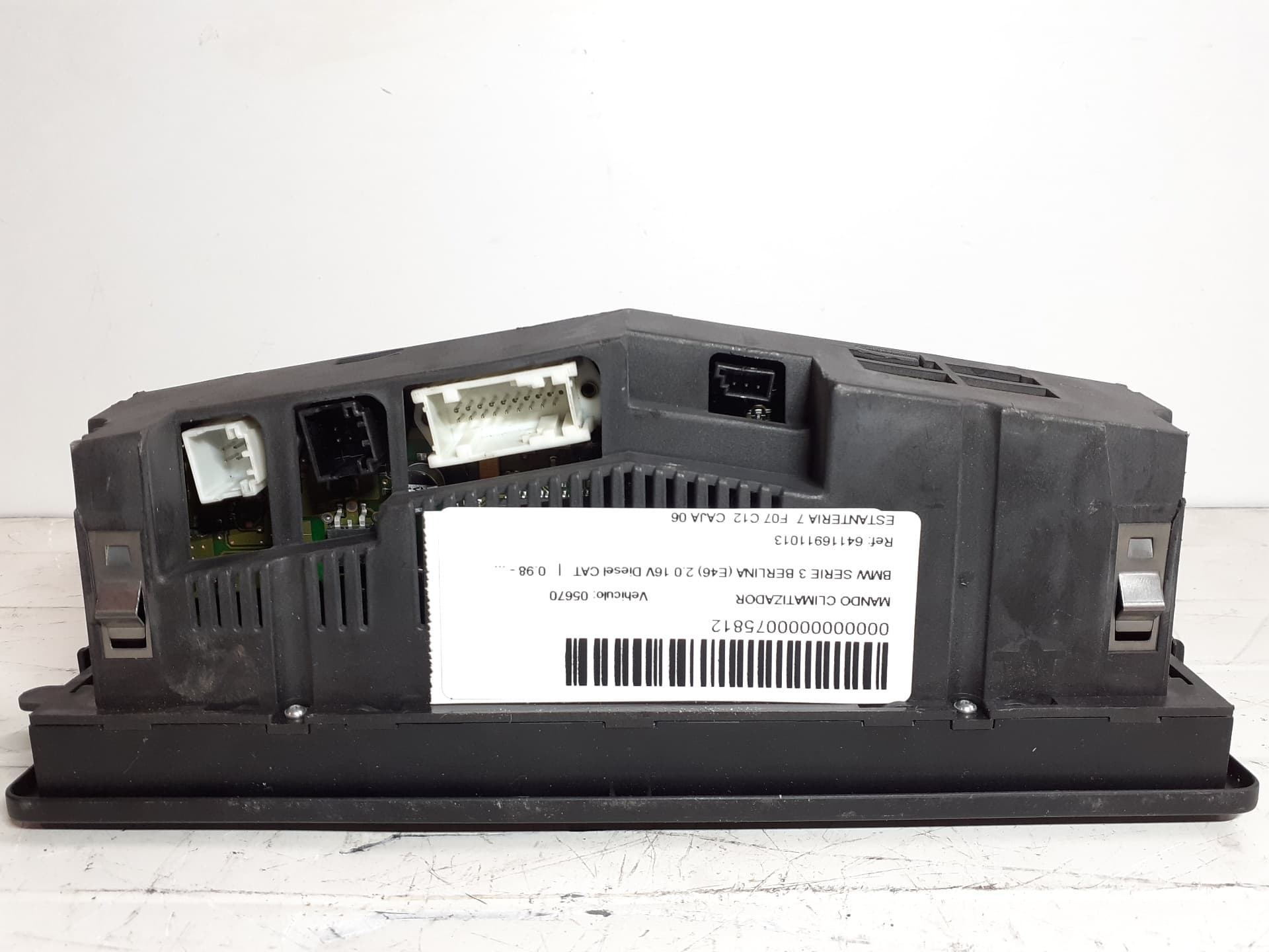 Mando climatizador BMW SERIE 3 BERLINA (E46) 3