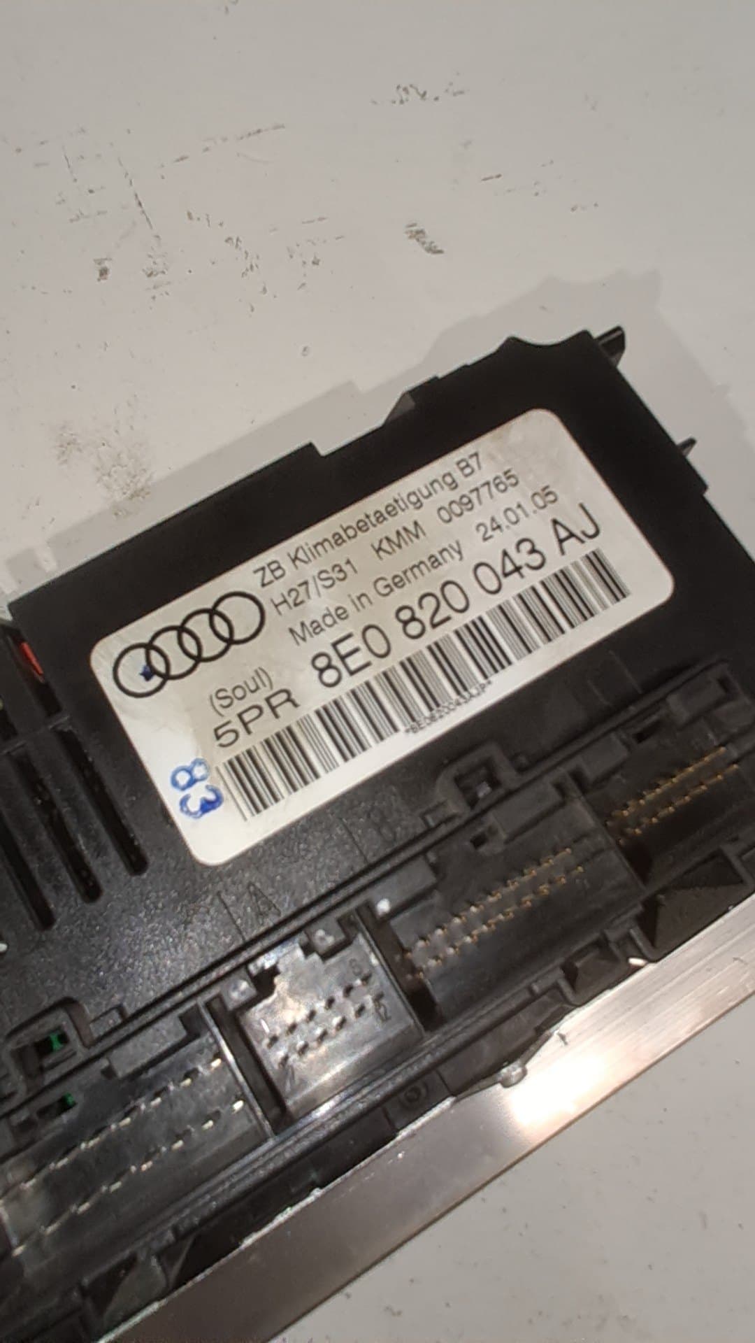 Mando climatizador AUDI A4 AVANT (8E) 2