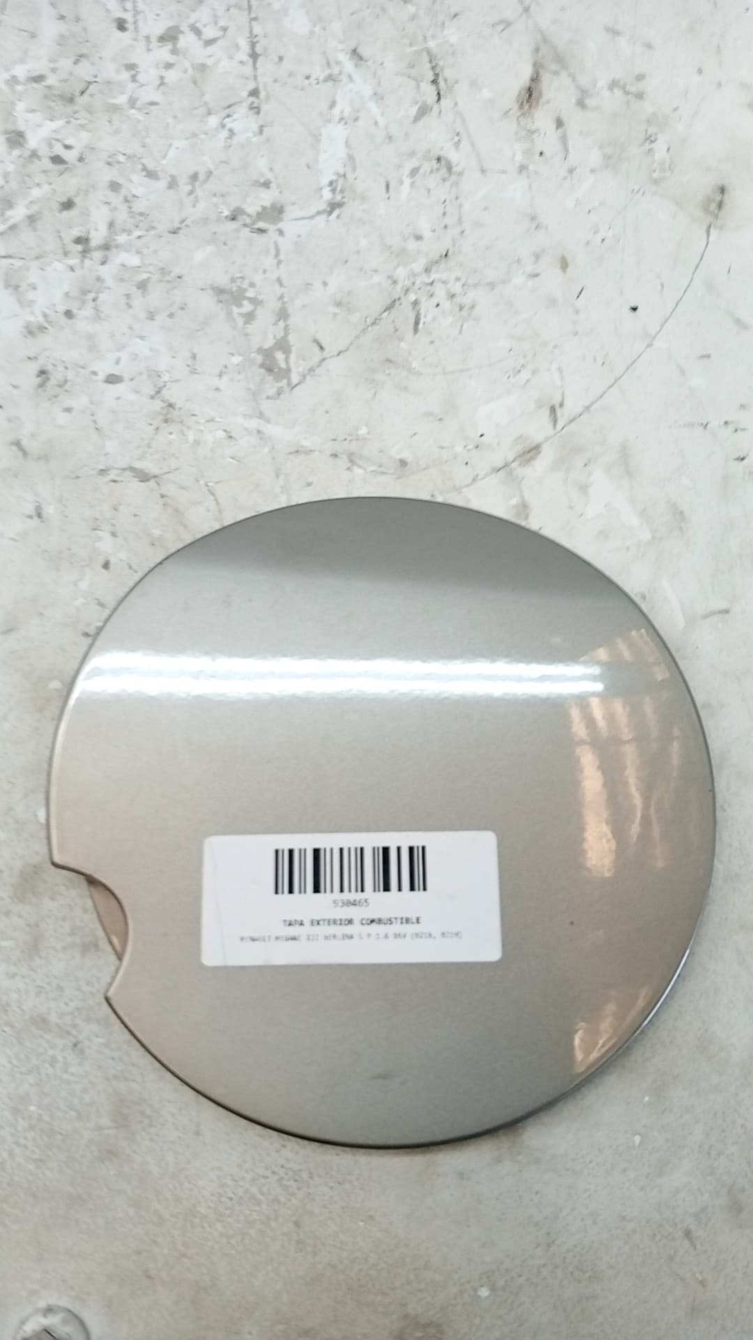 Tapa exterior combustible RENAULT MEGANE III BERLINA 5 P 2