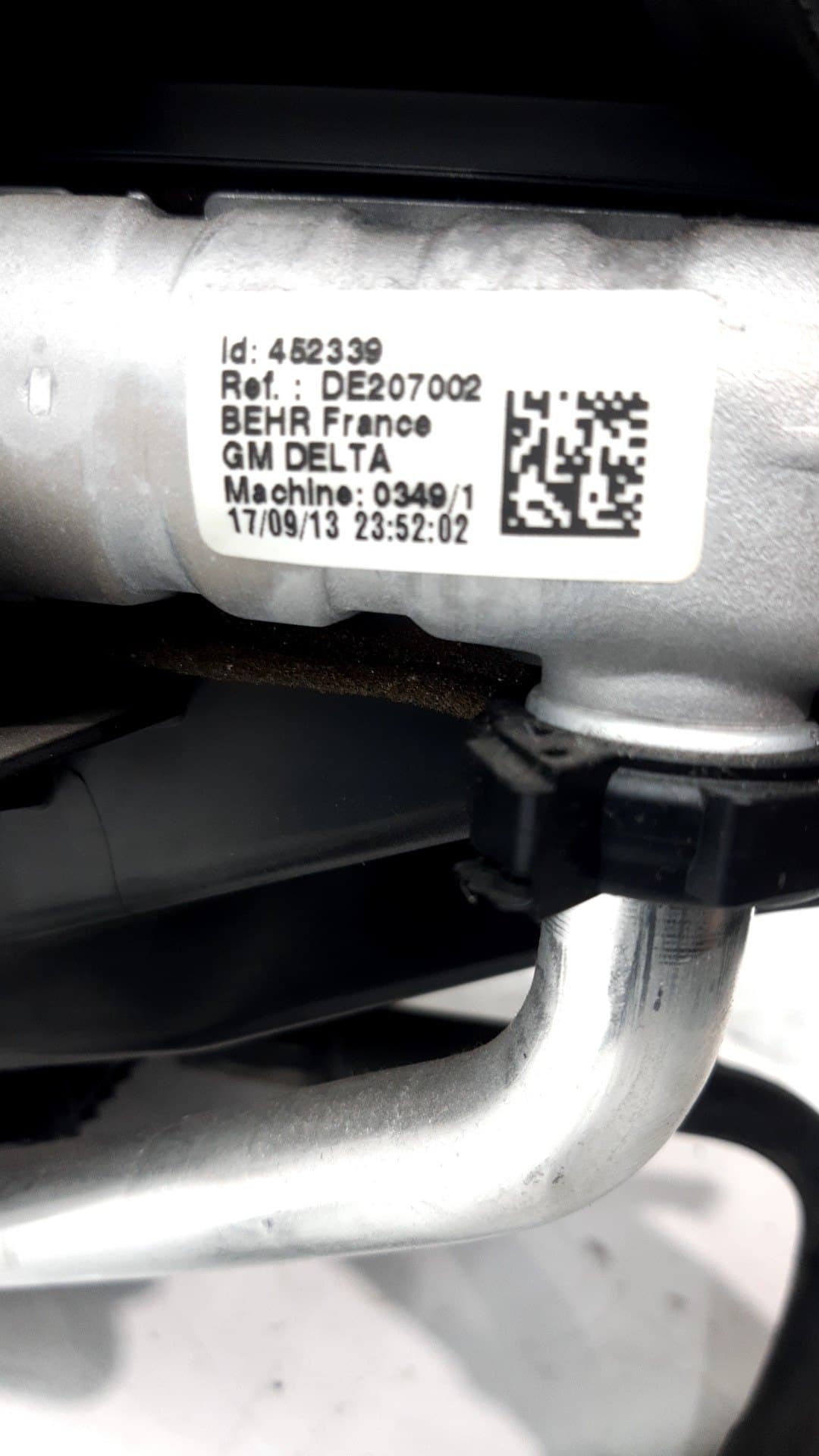 Mueble interior calefaccion OPEL ASTRA J LIM. 2