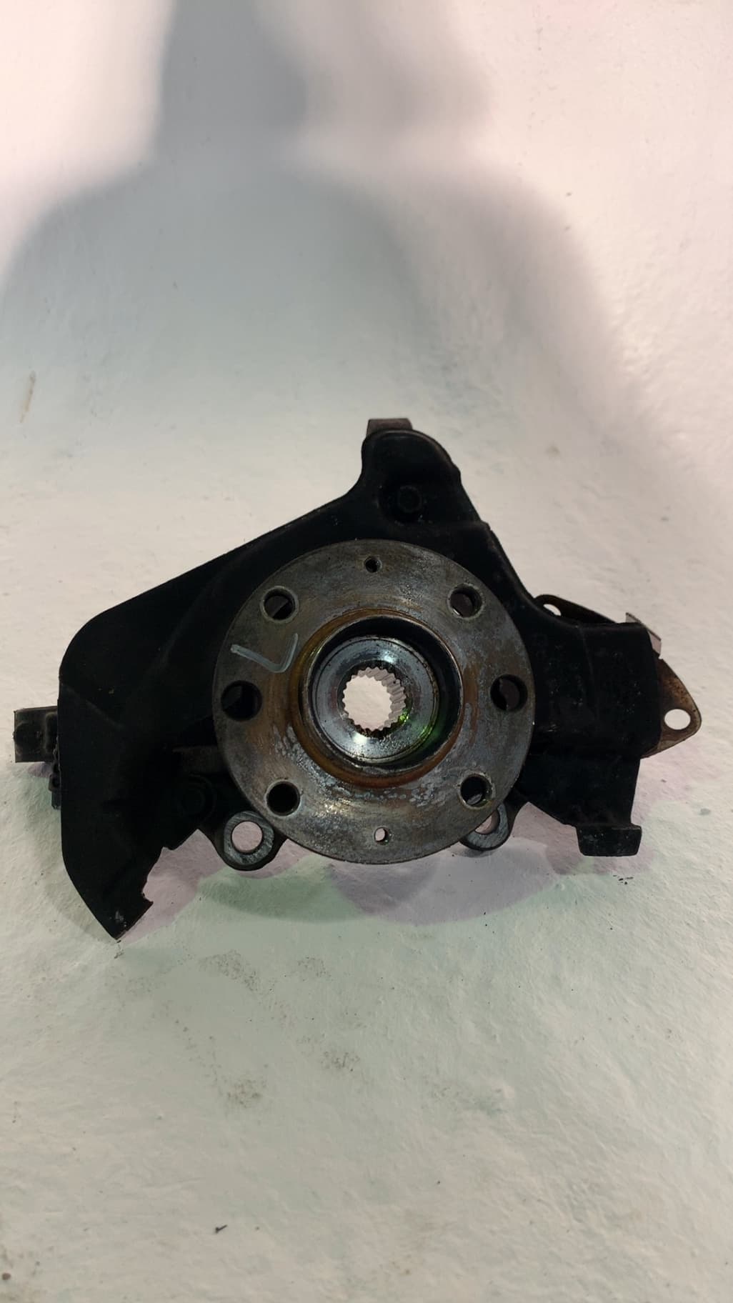 Mangueta delantera izquierda OPEL CORSA D