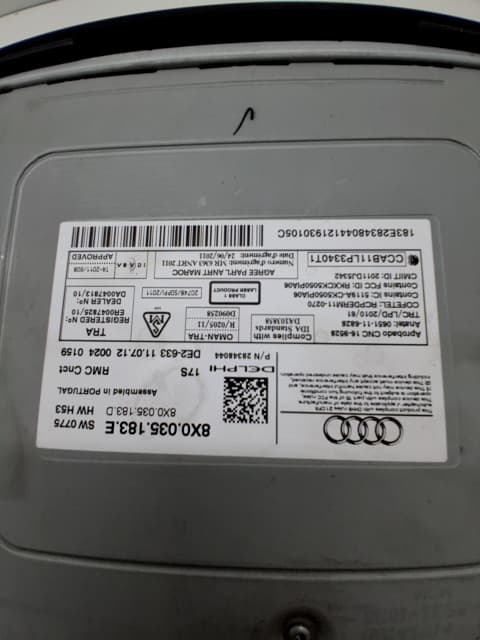 Sistema audio / radio cd AUDI A1 SPORTBACK (8XF) 2