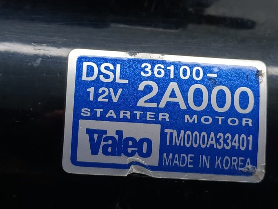 Motor arranque HYUNDAI MATRIX (FC) 2