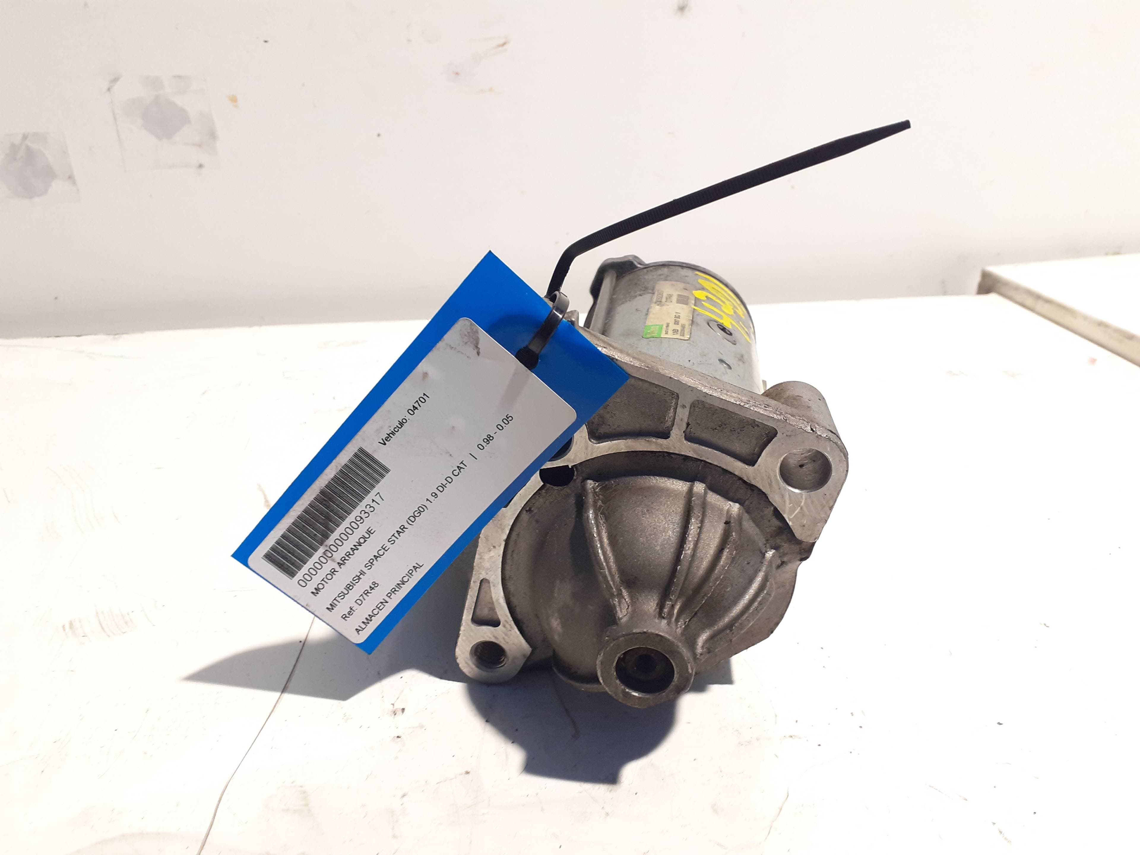Motor arranque MITSUBISHI SPACE STAR (DG0) 4