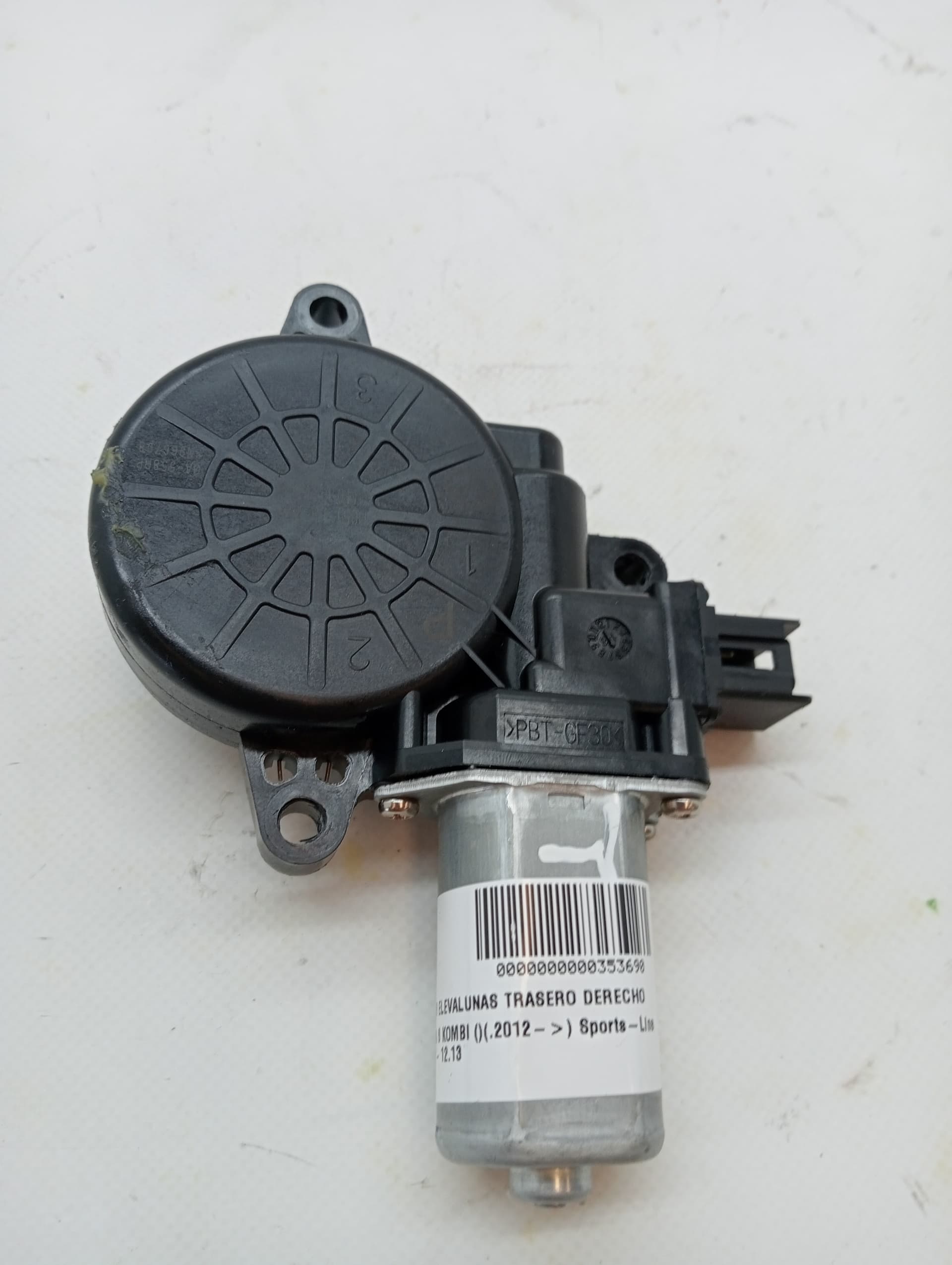Motor elevalunas trasero derecho MAZDA 6 KOMBI ()(.2012->)