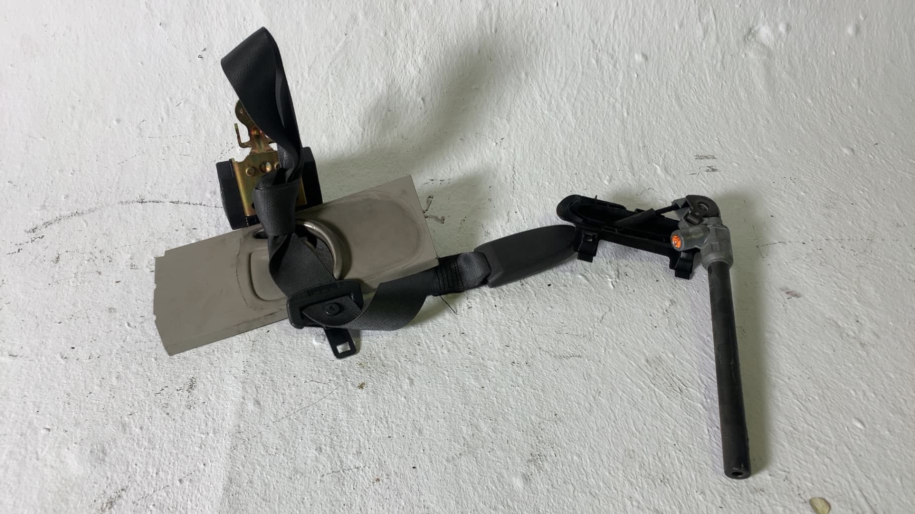 Cinturon seguridad delantero izquierdo RENAULT SCENIC (JA..) 2