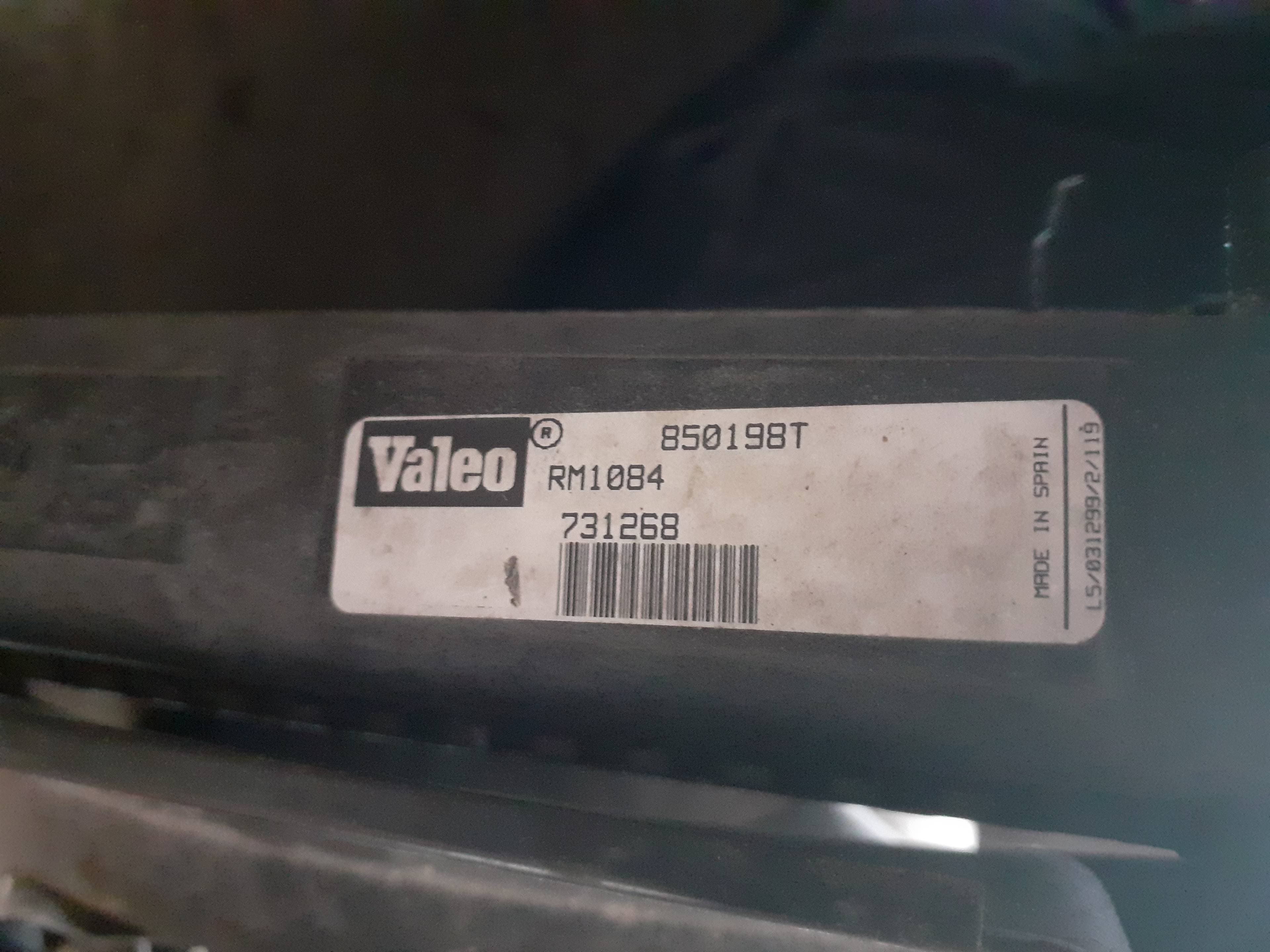 Radiador agua SEAT CORDOBA BERLINA (6K2) 2