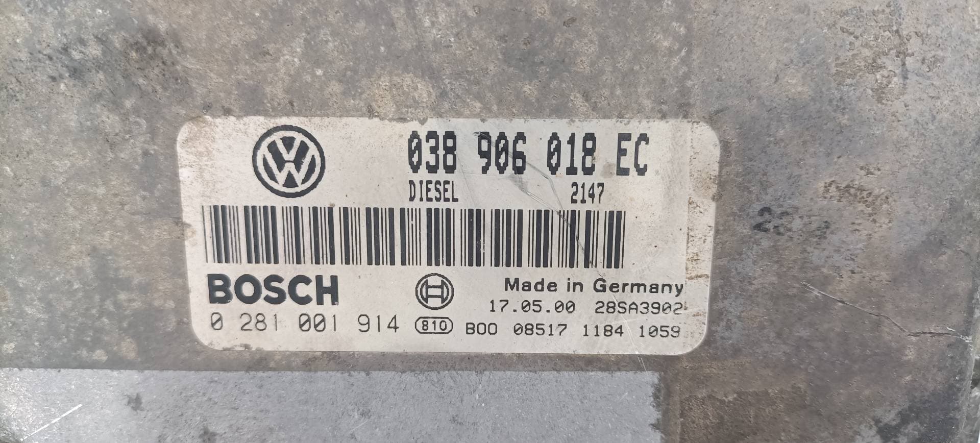 Centralita motor uce SEAT CORDOBA BERLINA (6K2) 3