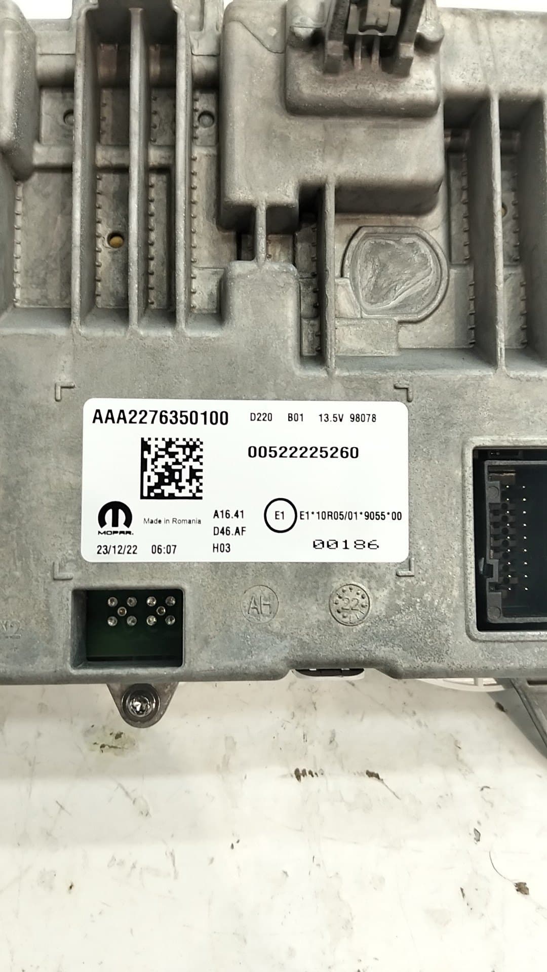 Cuadro instrumentos FIAT 500E 3