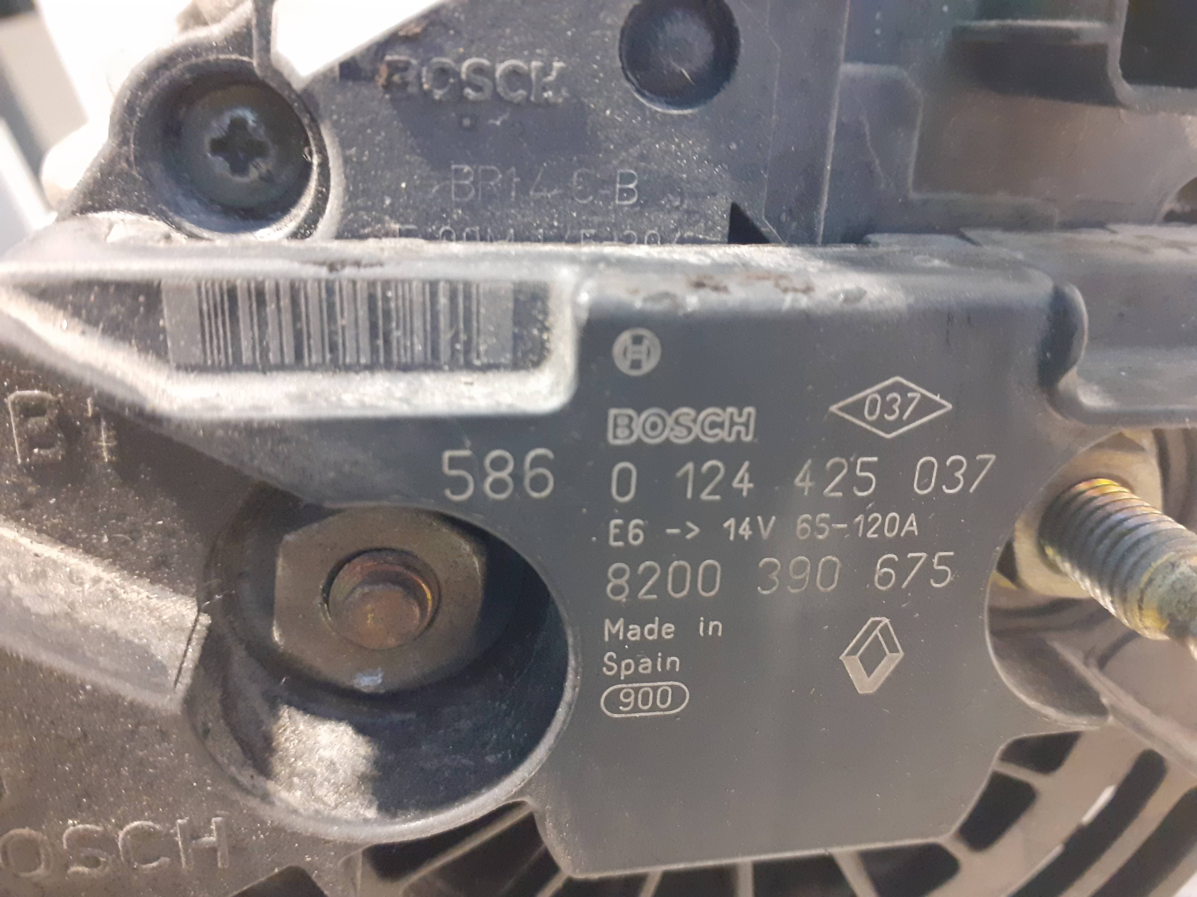 Alternador RENAULT MODUS 2