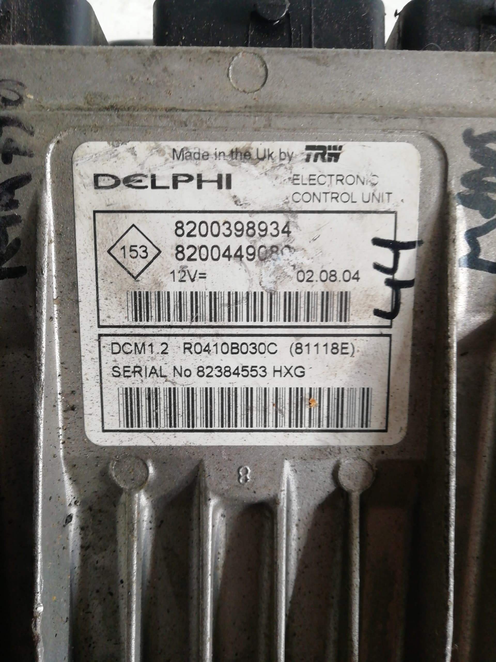Centralita motor uce RENAULT MODUS 3