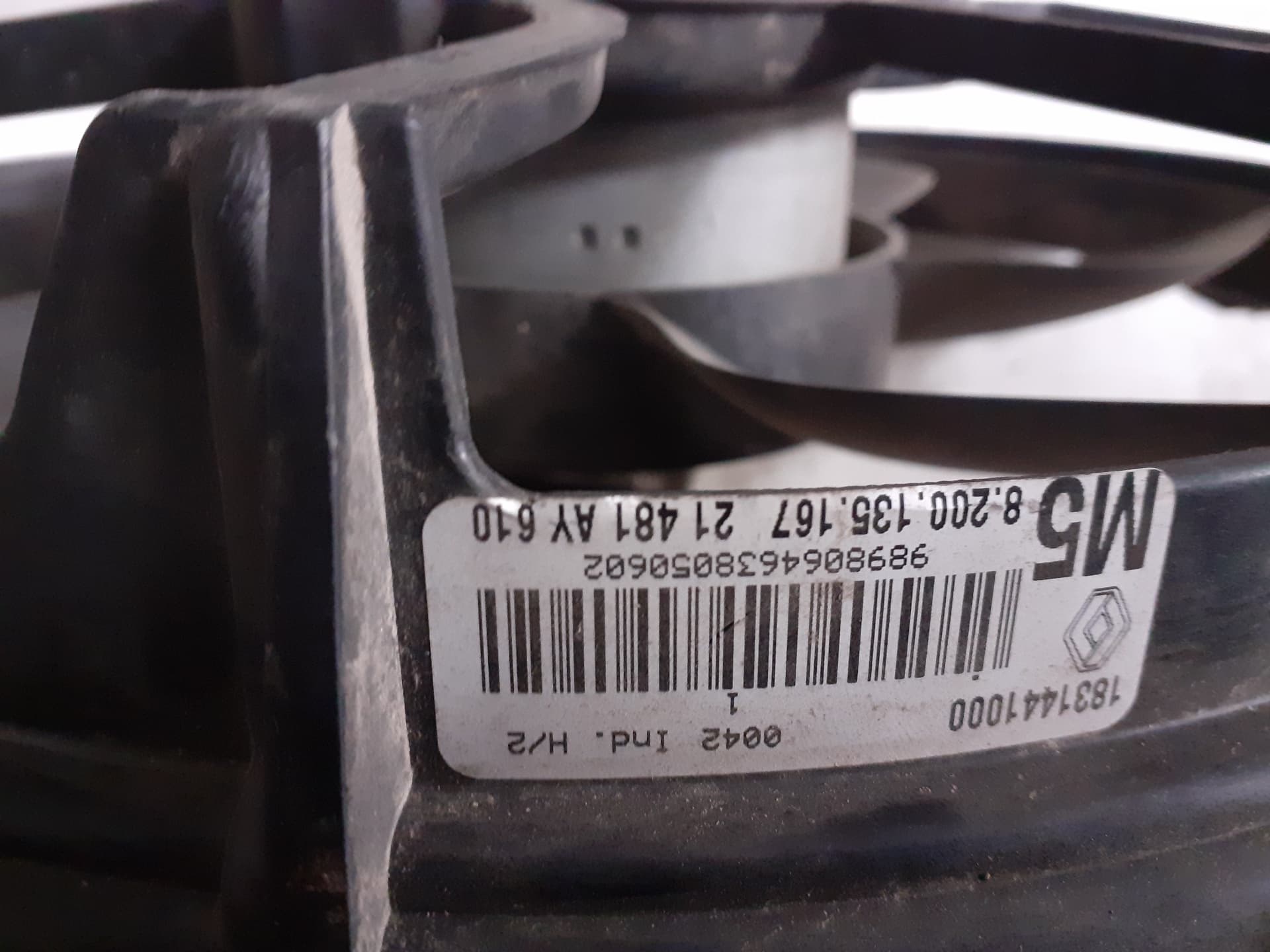 Electroventilador RENAULT MODUS 3