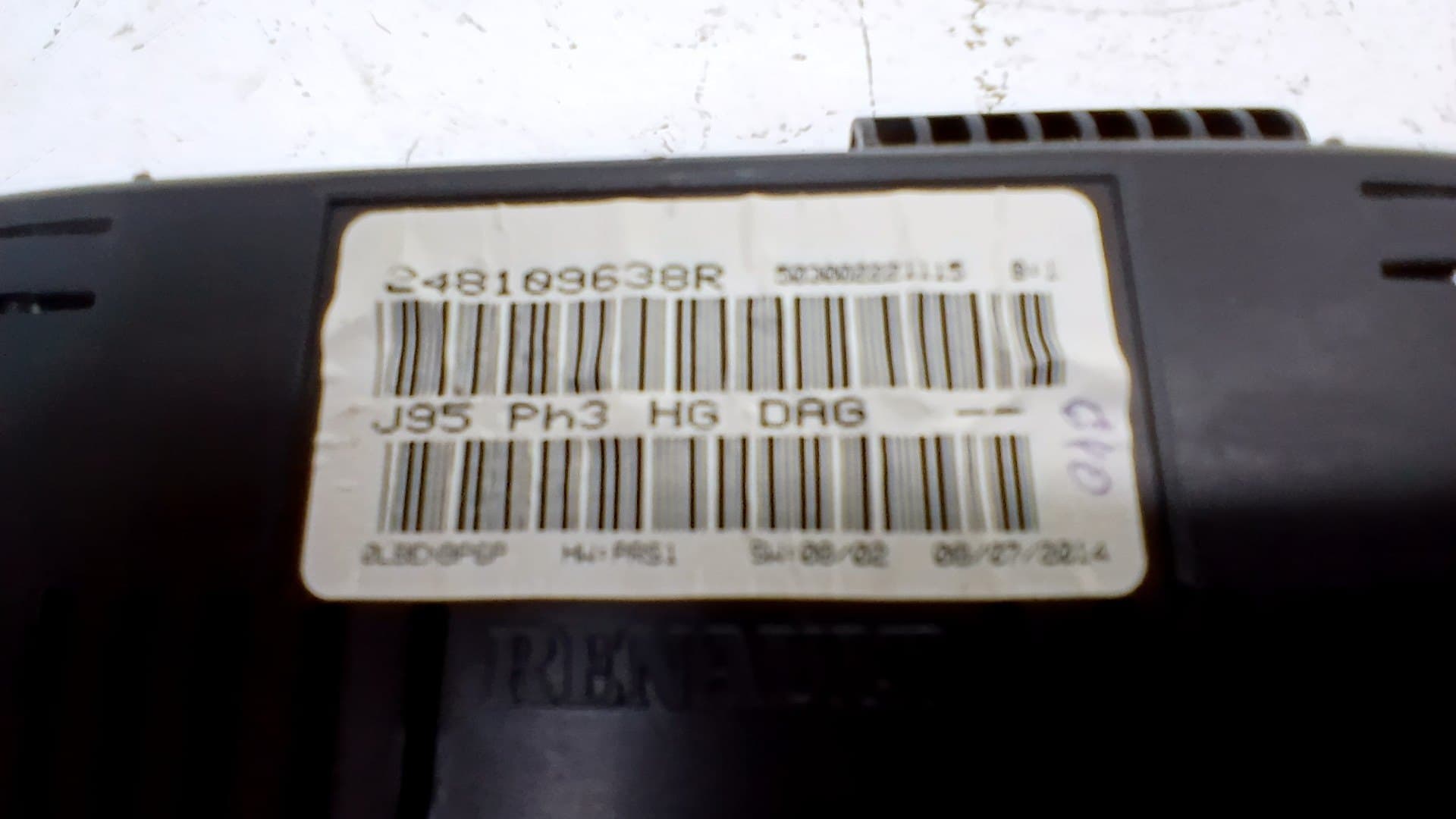 Pantalla multifuncion RENAULT GRAND SCENIC III (JZ0/1_) 2