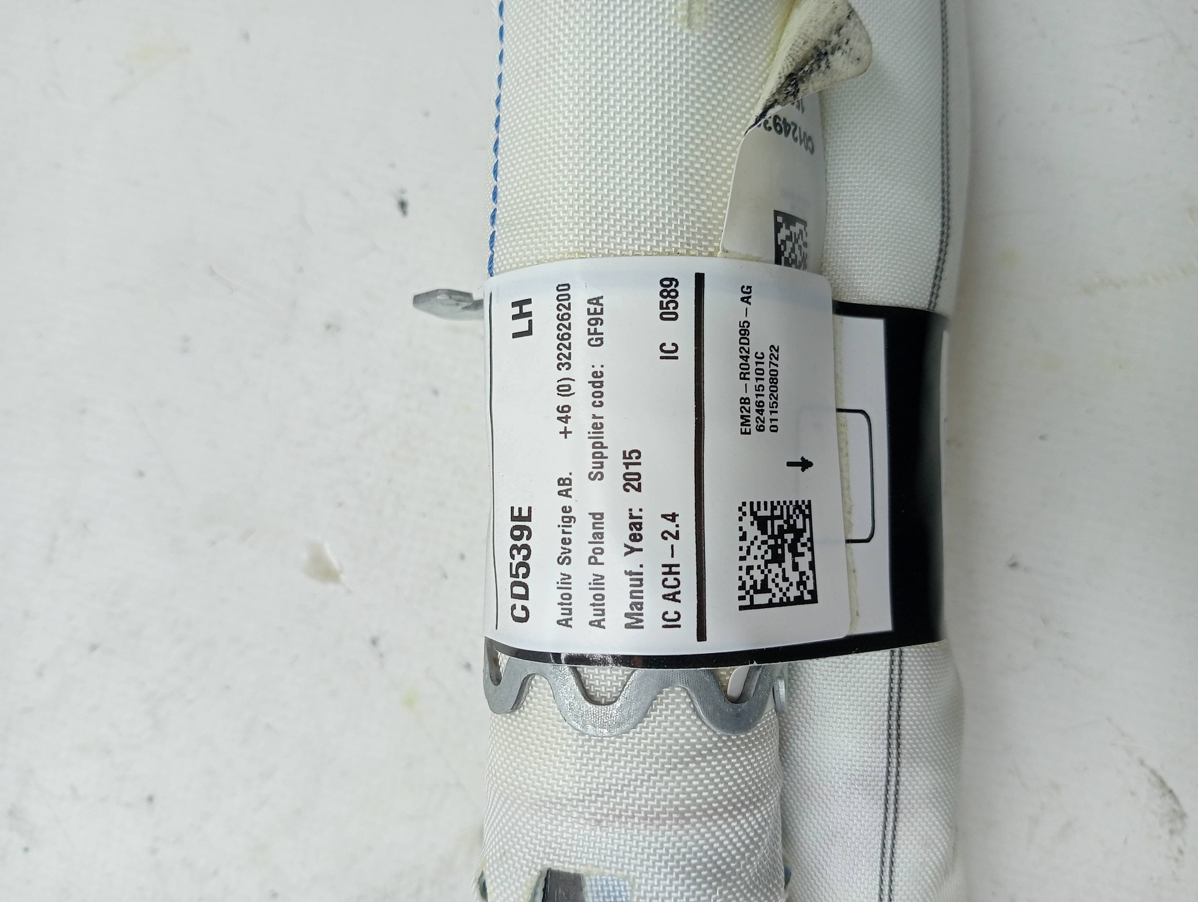 Airbag cortina delantero izquierdo FORD S-MAX (CA1) 2