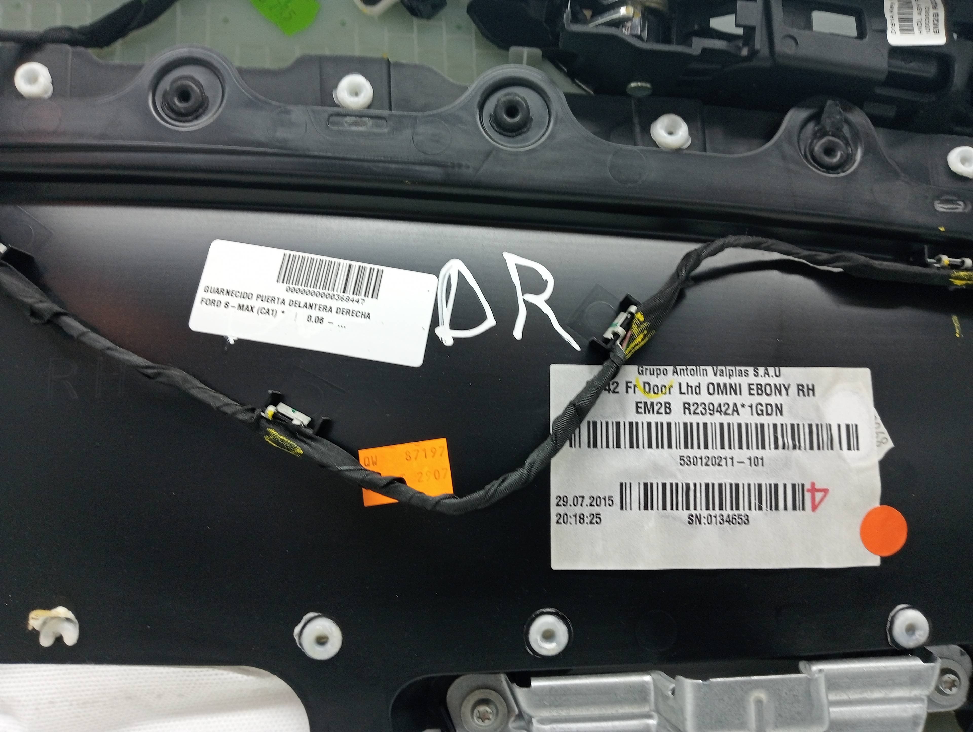 Guarnecido puerta delantera derecha FORD S-MAX (CA1) 2