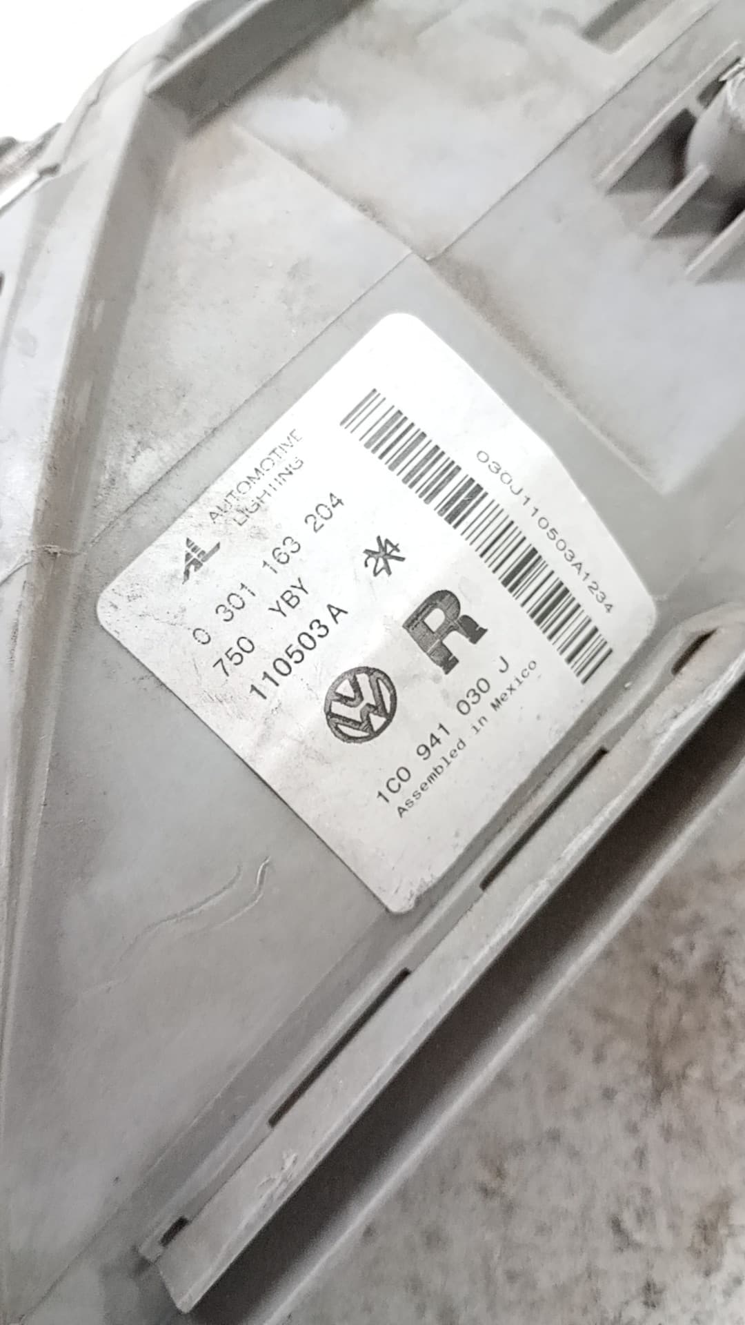 Faro derecho VOLKSWAGEN NEW BEETLE (9C1, 1C1) 4
