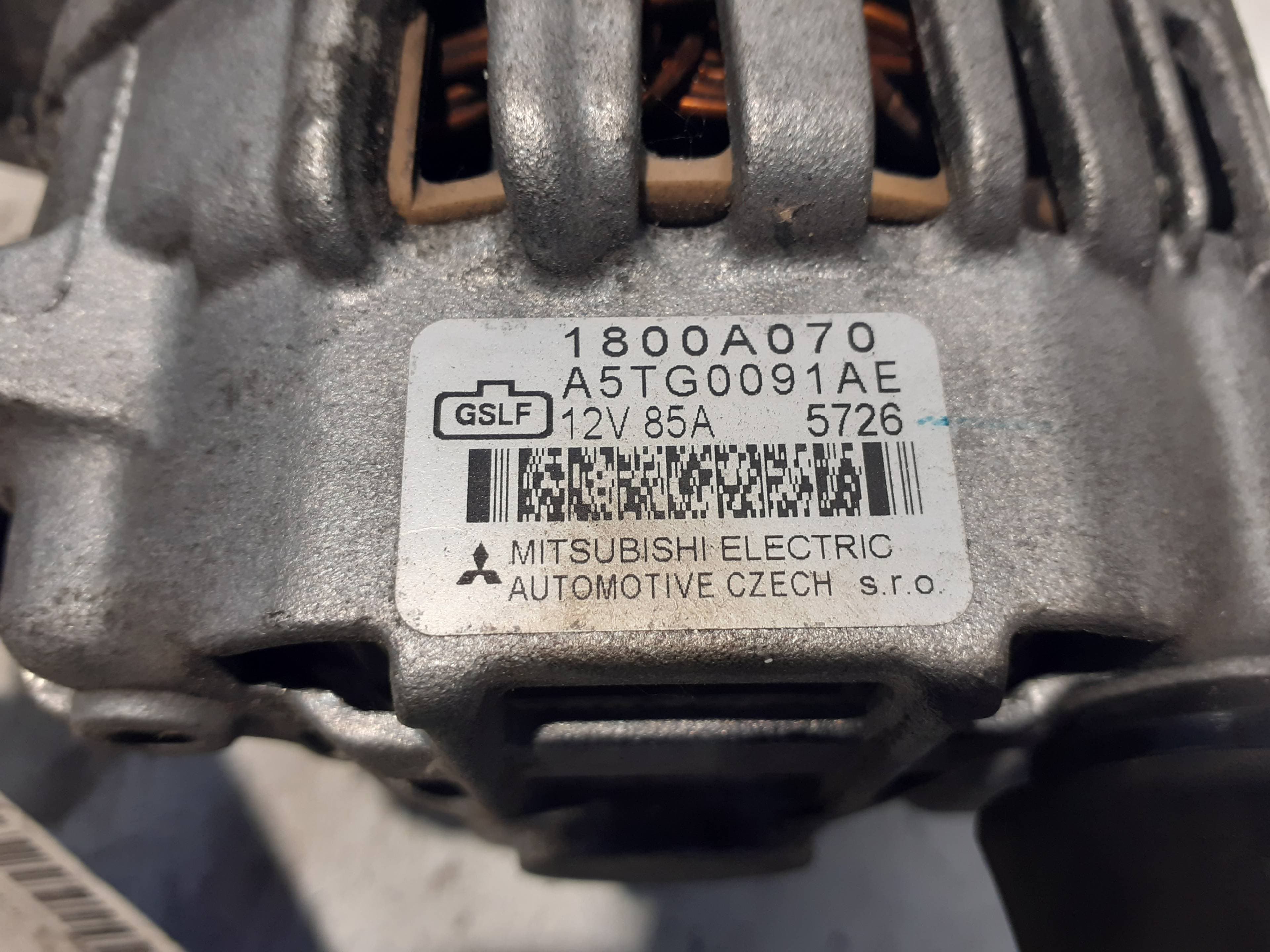 Alternador MITSUBISHI COLT BERLINA 3 (CZ) 2