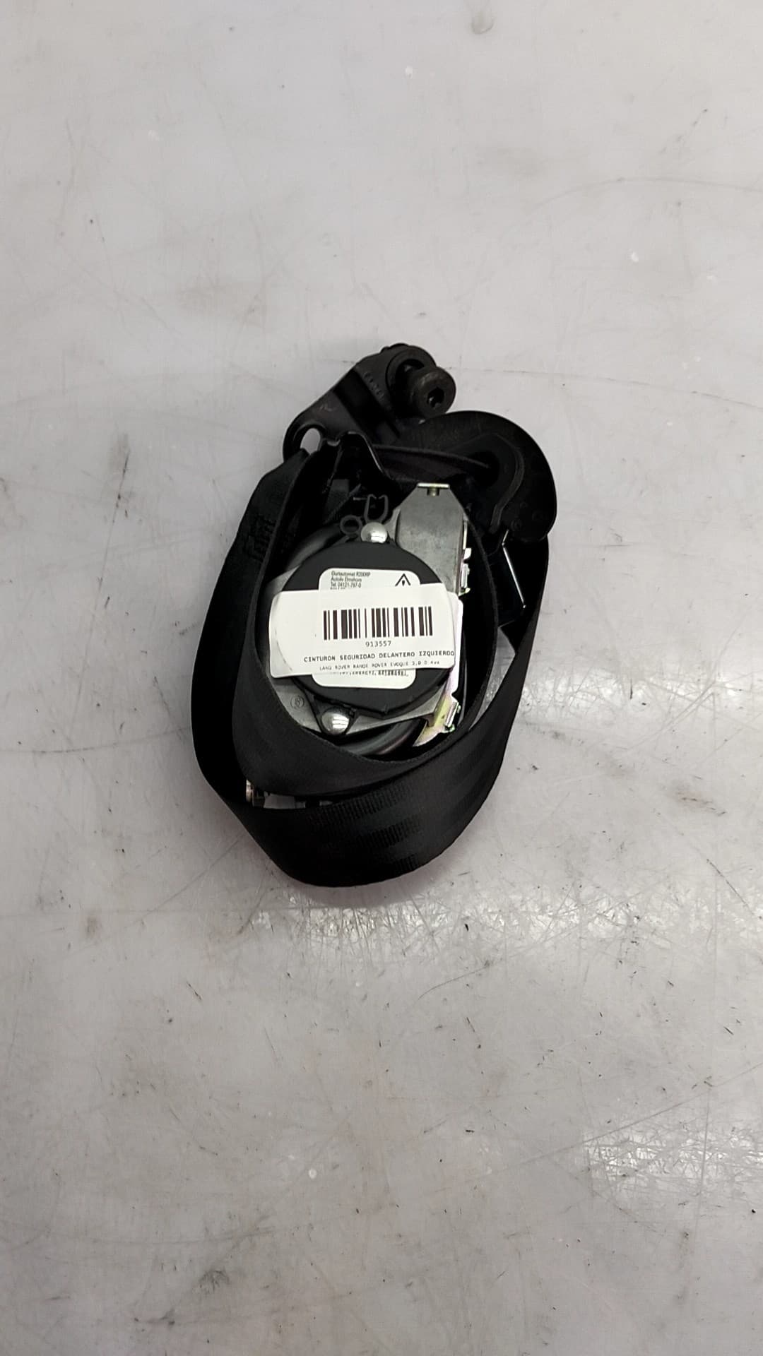 Cinturon seguridad delantero izquierdo LAND ROVER RANGE ROVER EVOQUE