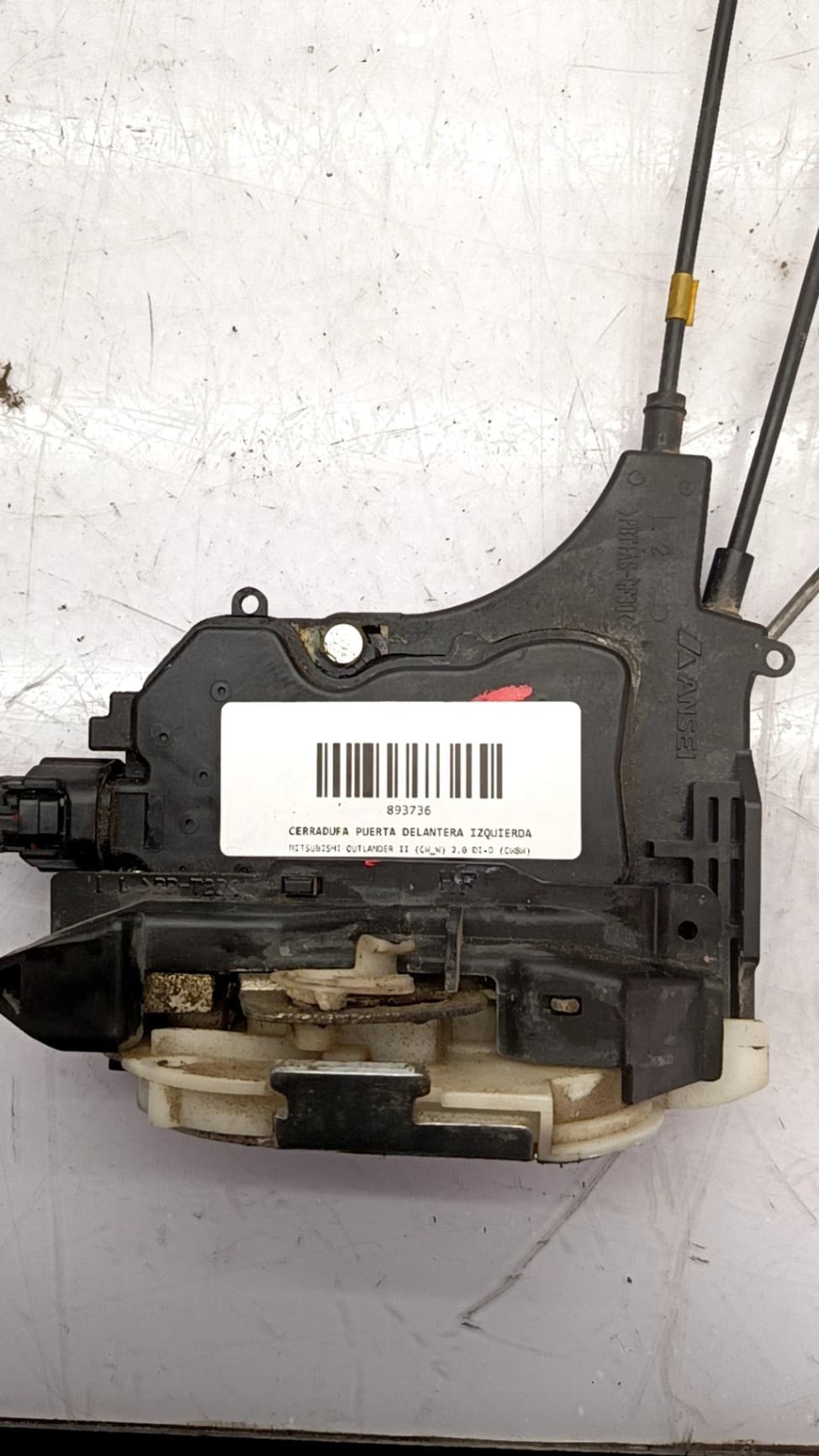 Cerradura puerta delantera izquierda MITSUBISHI OUTLANDER II (CW_W)