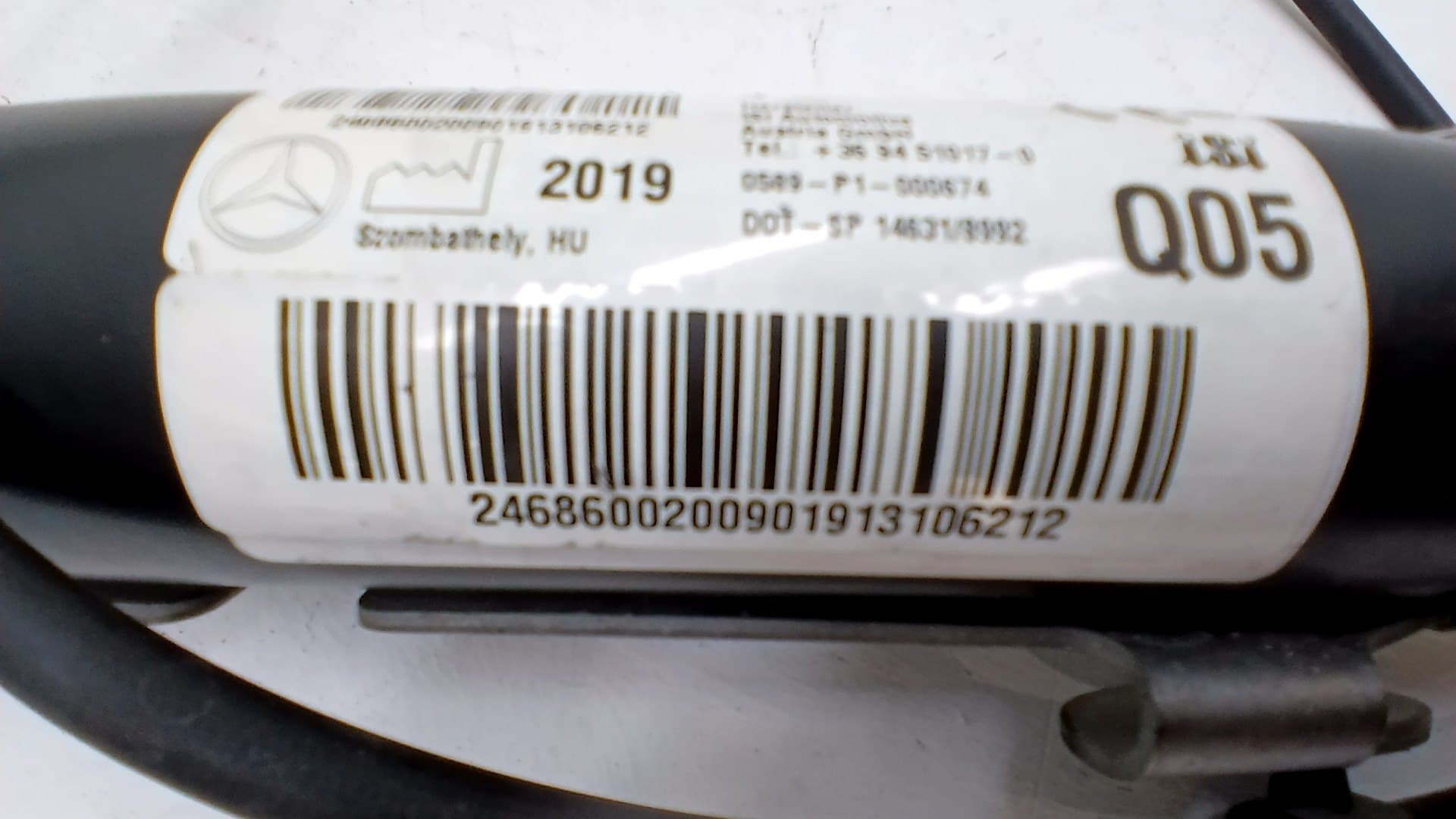 Airbag peatones MERCEDES-BENZ CLASE A (W169) 2