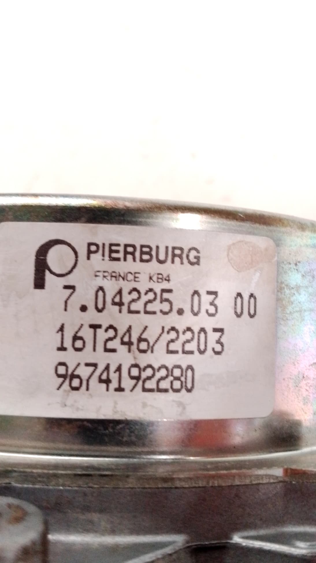 Depresor freno / bomba vacio PEUGEOT BOXER FURGÓN 4