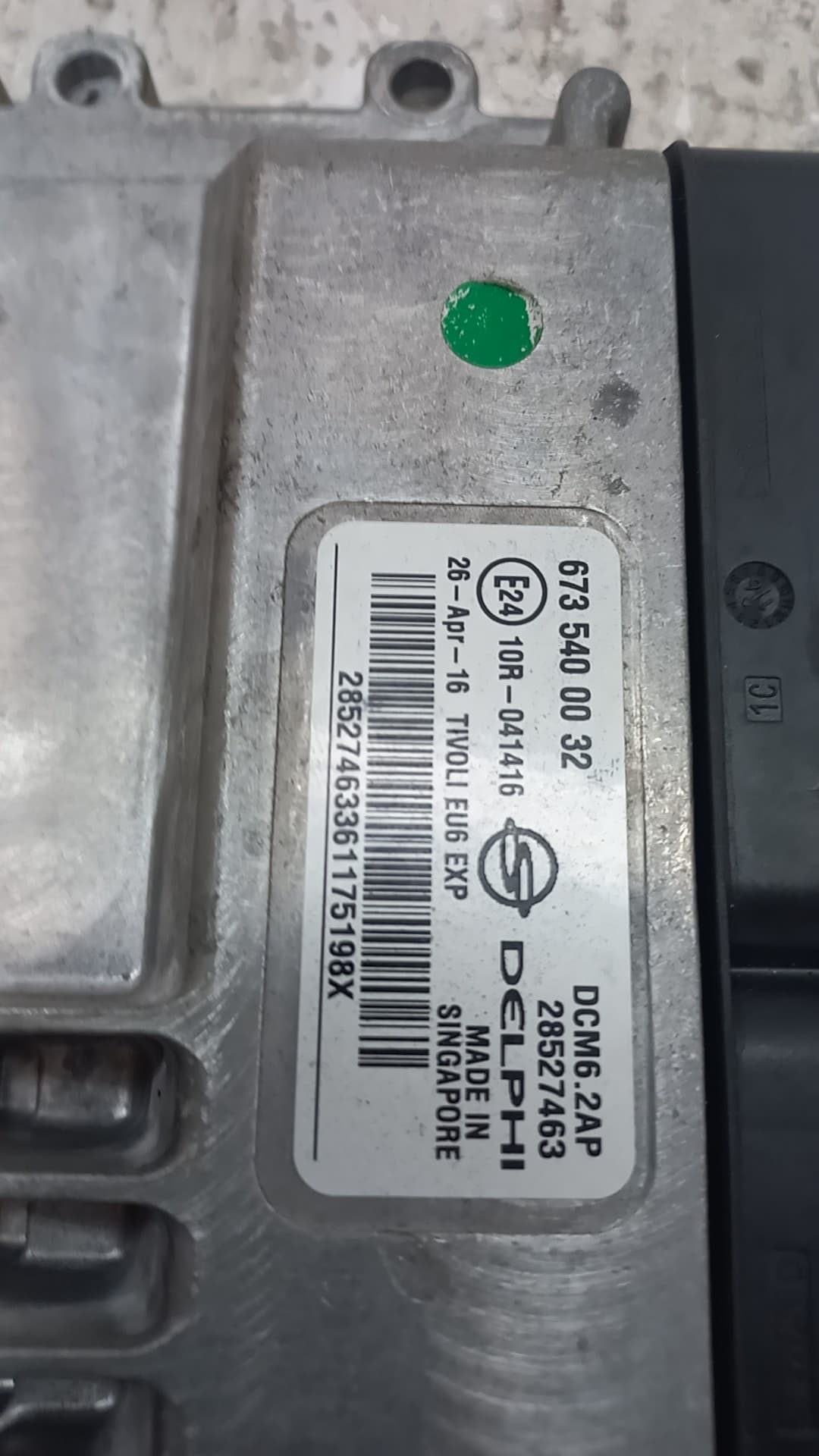 Centralita motor uce SSANGYONG TIVOLI 4