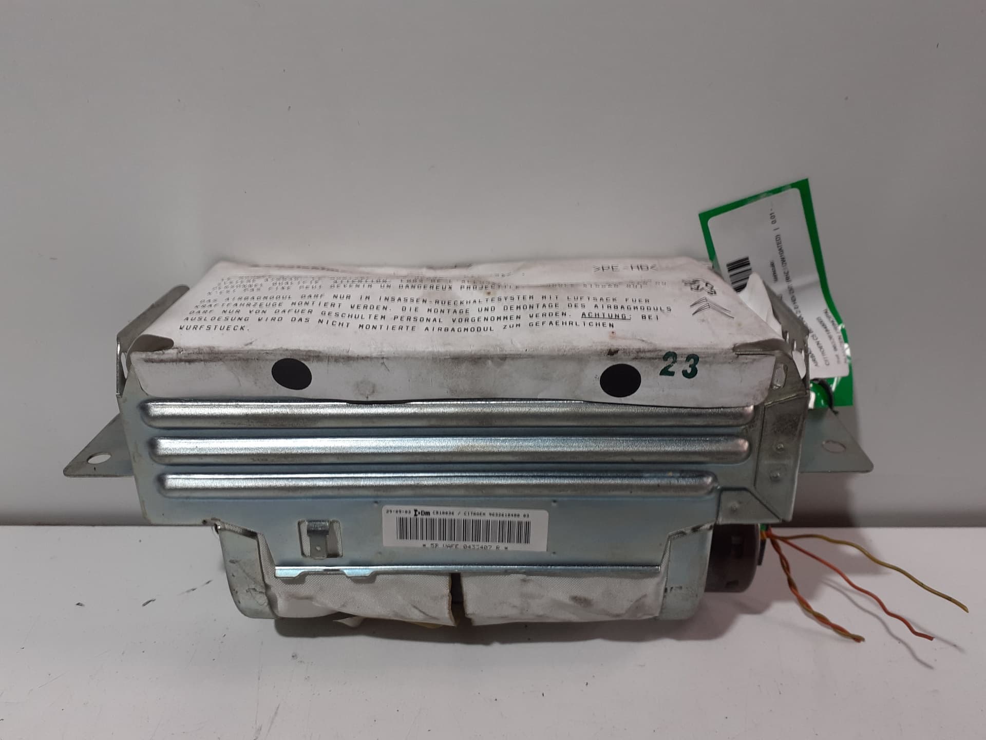 Airbag delantero derecho CITROEN C5 BERLINA 5