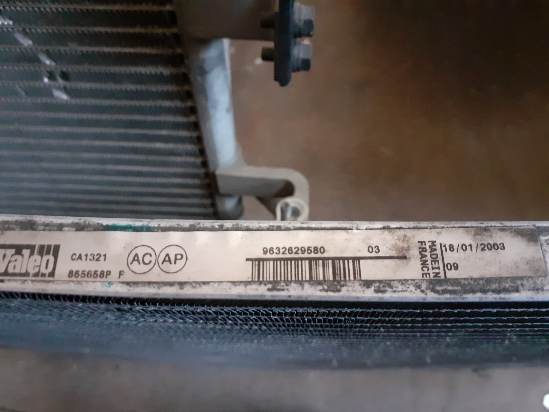 Recambio CITROEN C5 BERLINA ref. 9632629580 2
