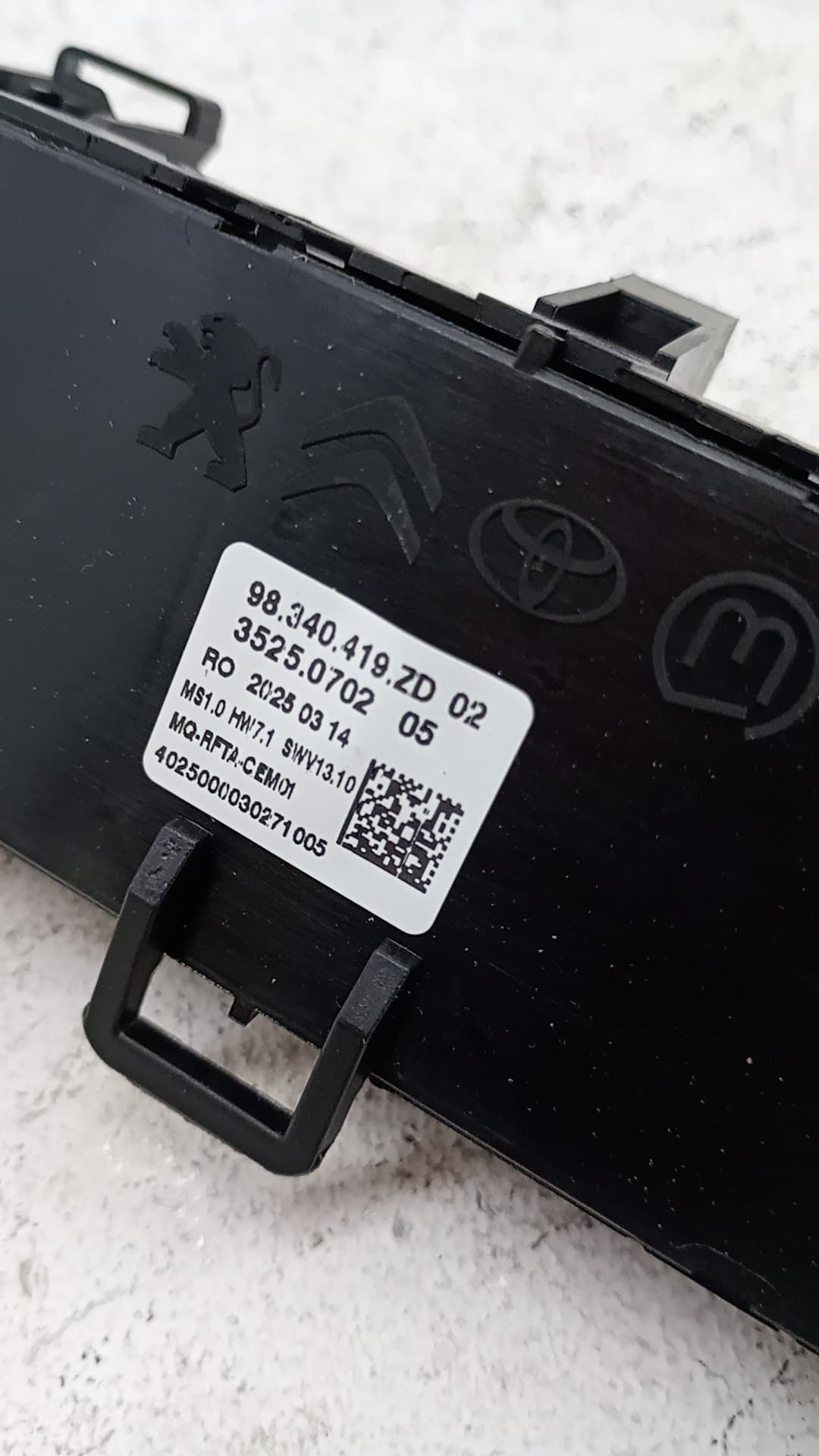 Mando climatizador PEUGEOT RIFTER 2