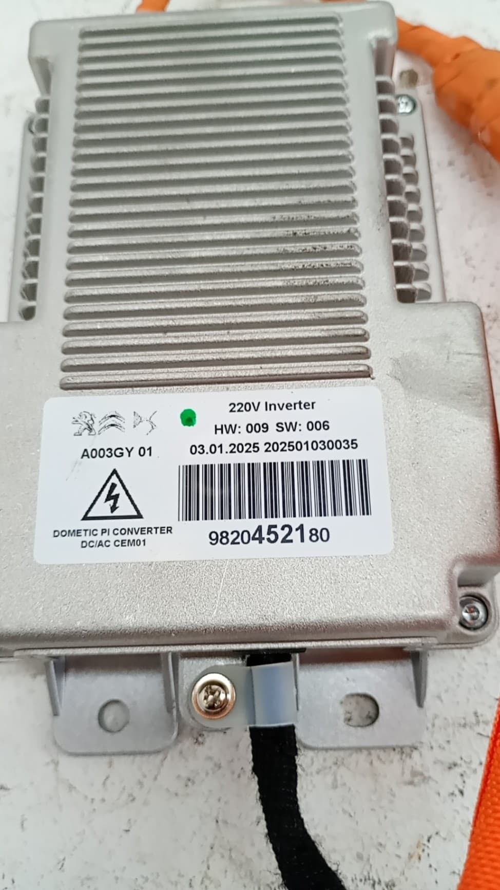 Convertidor corriente PEUGEOT RIFTER 2