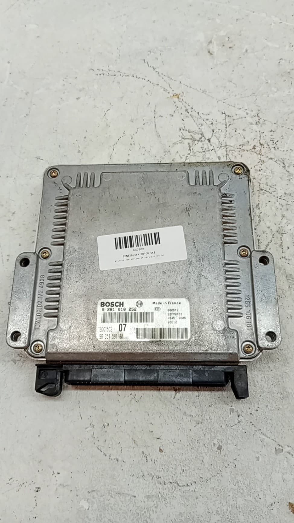 Centralita motor uce PEUGEOT 406 BERLINA (S1/S2)