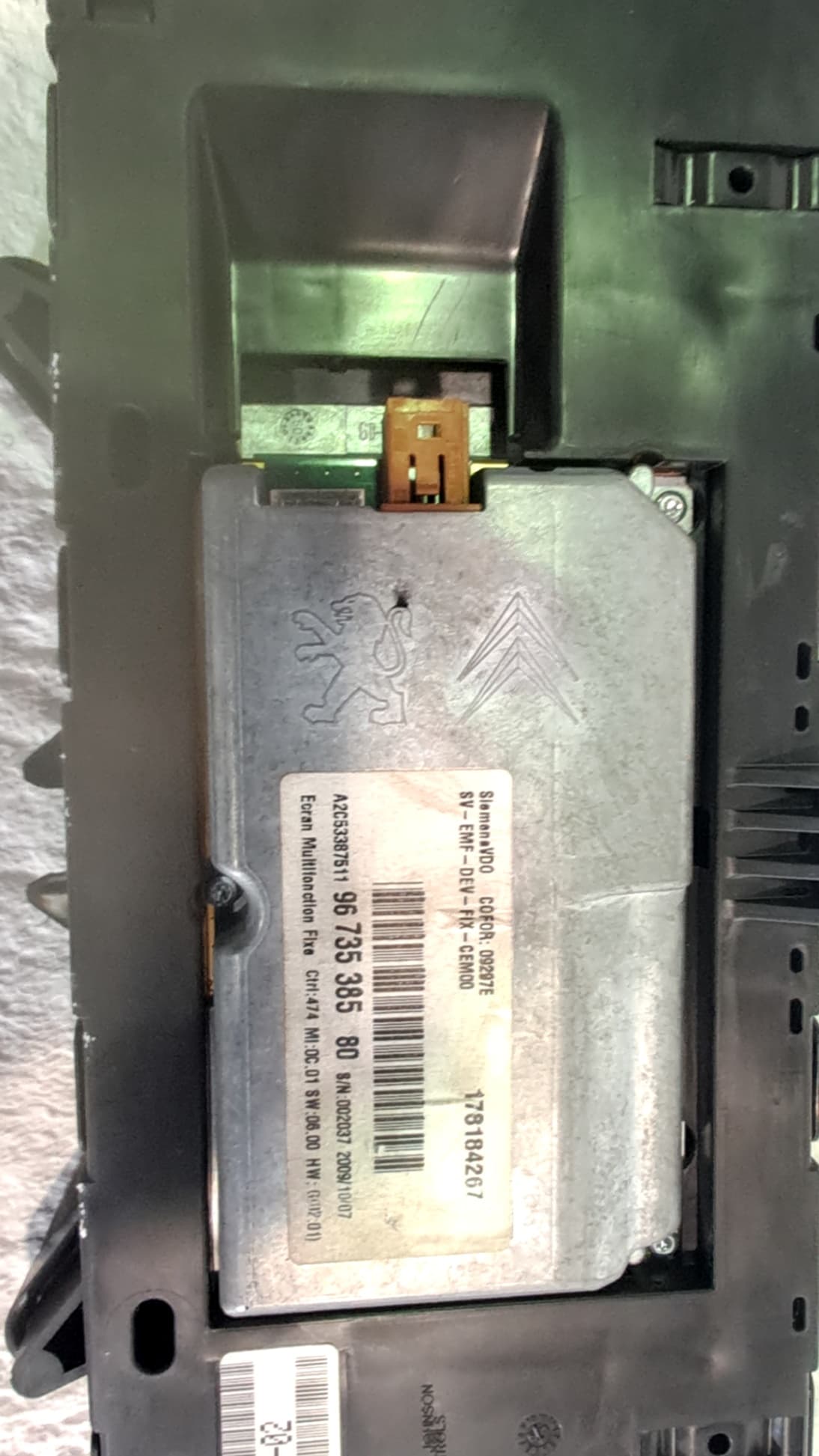 Cuadro instrumentos CITROEN C4 BERLINA 2