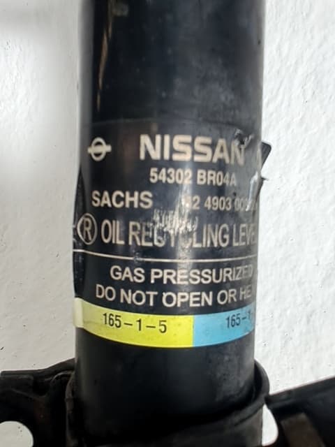Amortiguador delantero derecho NISSAN QASHQAI (J10) 4