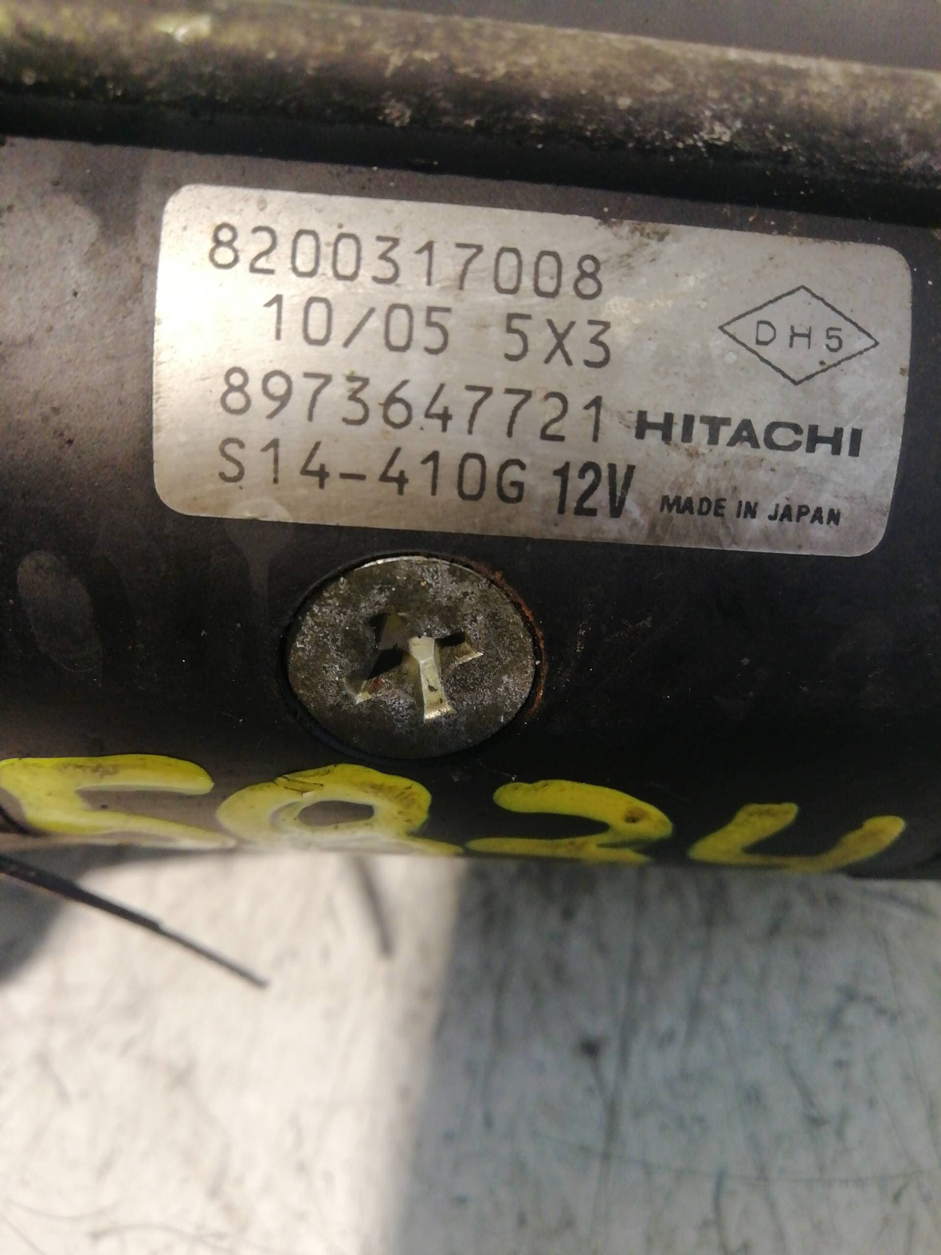Motor arranque RENAULT VEL SATIS (BJ0) 2