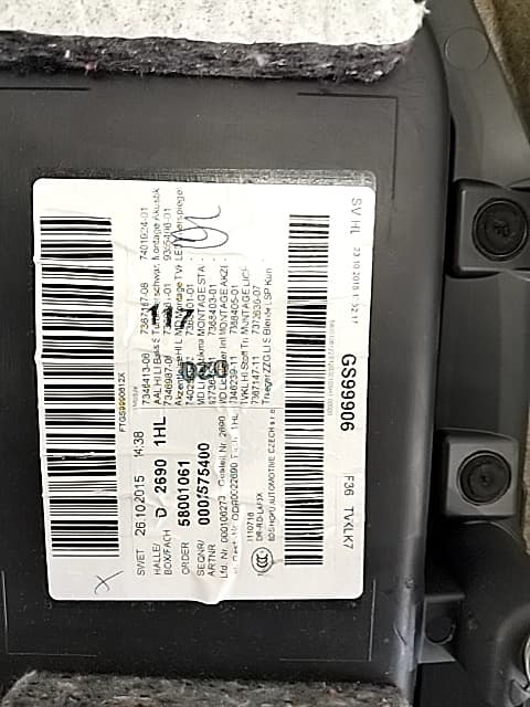 Recambio BMW SERIE 4 GRAN COUPE (F36) ref. 51427346313 5
