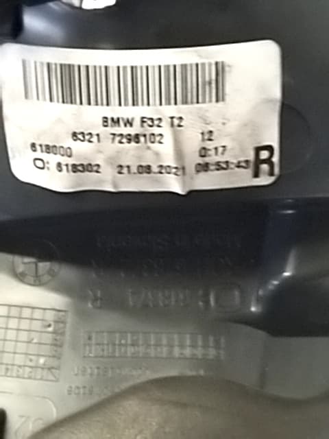 Recambio BMW SERIE 4 GRAN COUPE (F36) ref. 63217296102 4