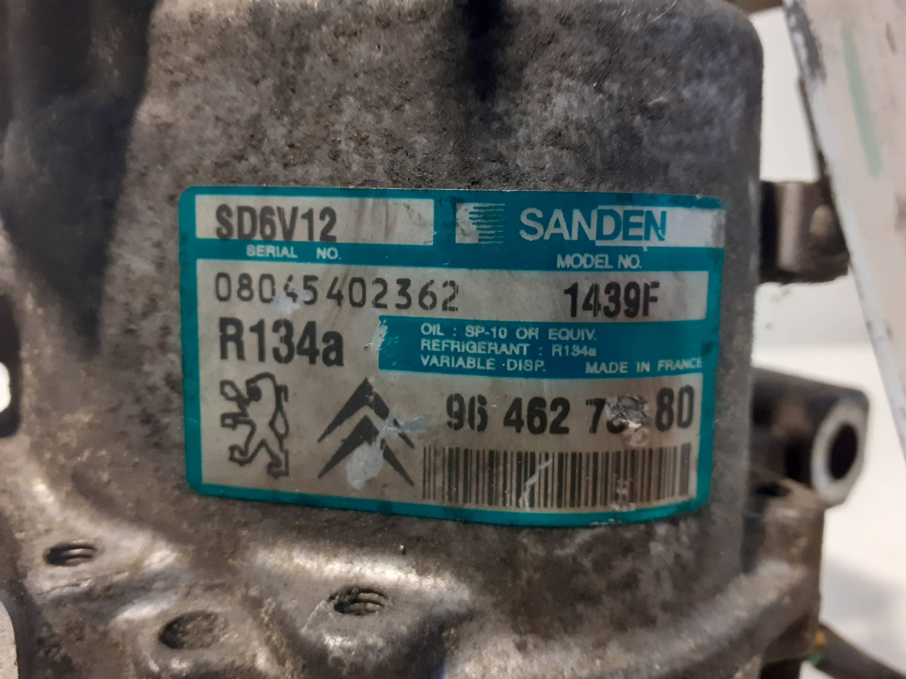 Recambio CITROEN C3 ref. SD6V121439F 2